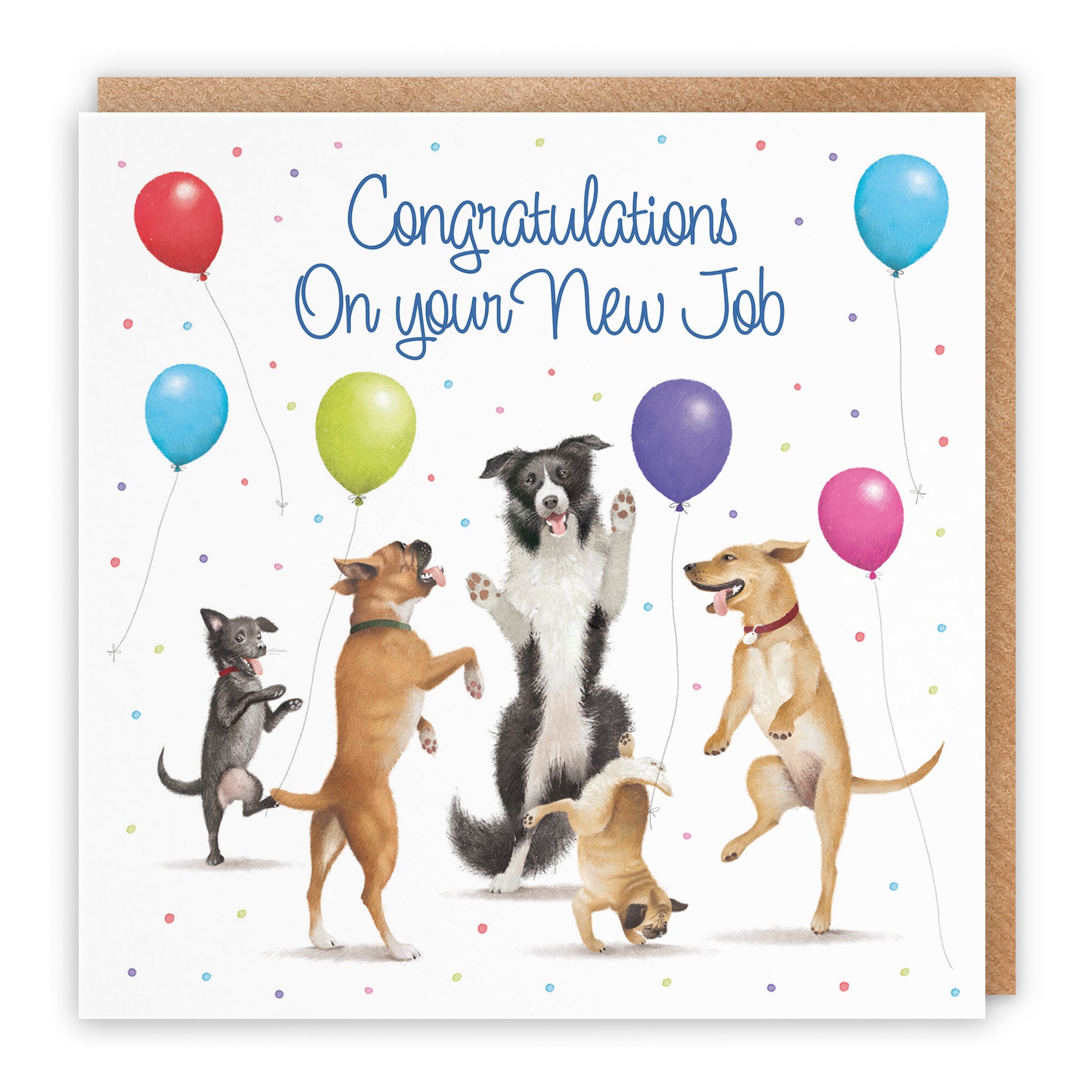 Dancing Dogs New Job Card Milo's Gallery