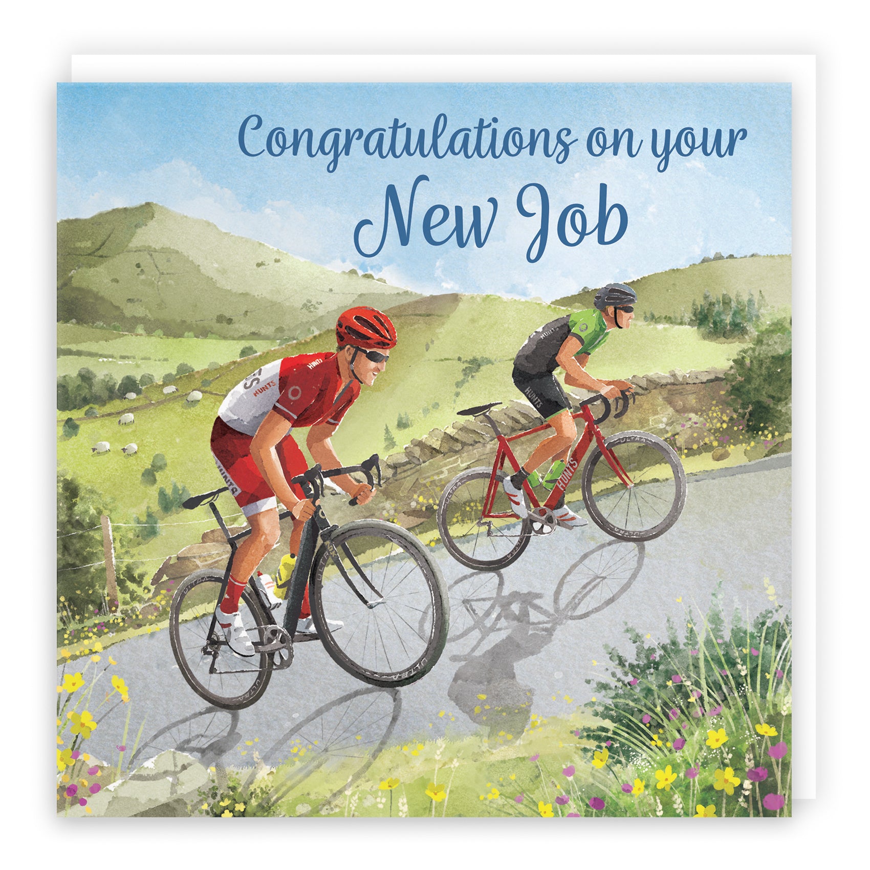 Male Road Cycling New Job Card Milo's Gallery