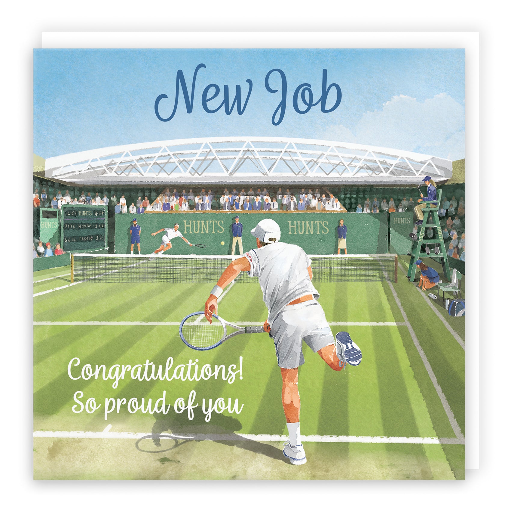 Male Tennis New Job Card Milo's Gallery