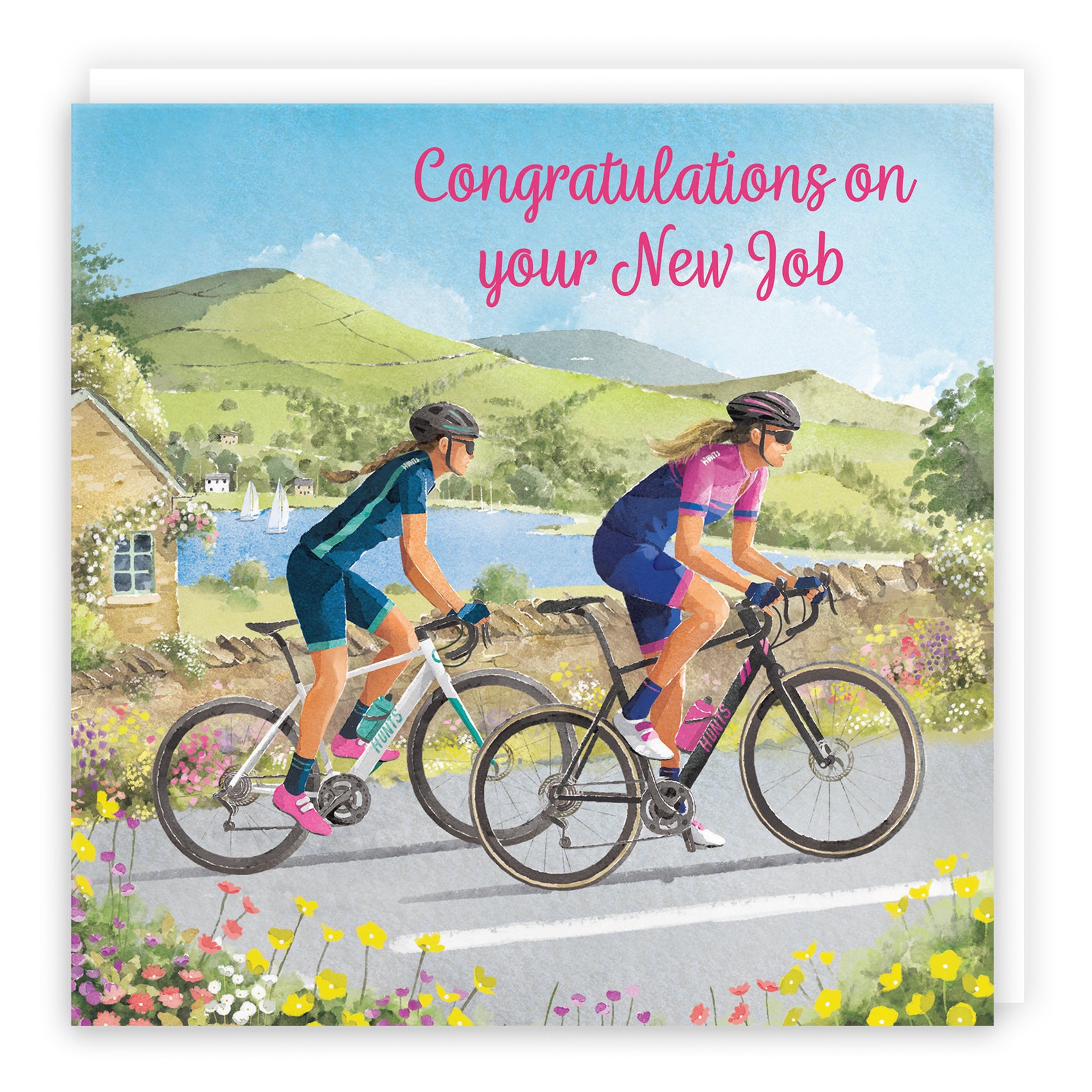 Female Cycling New Job Card Milo's Gallery