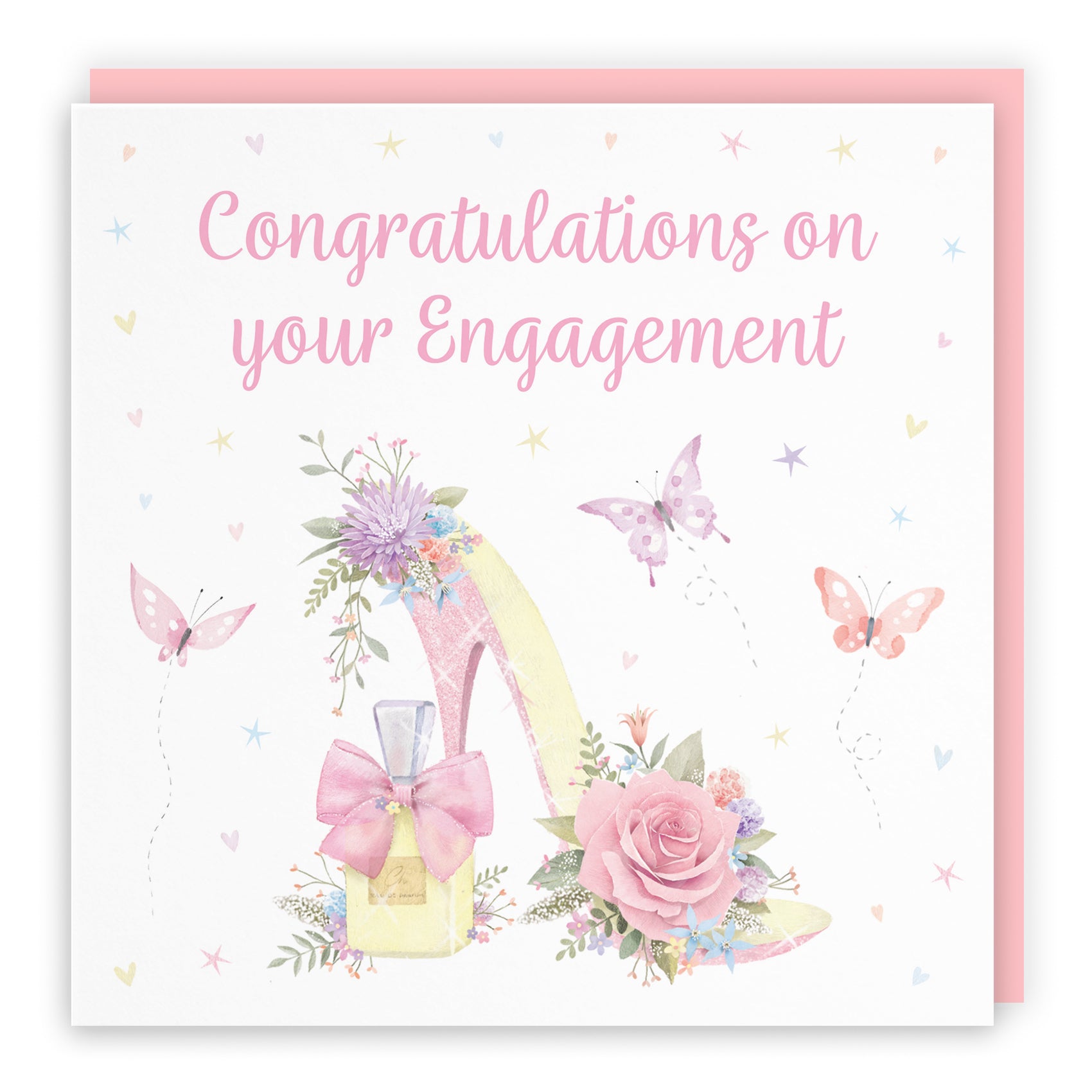 High Heel And Perfume Engagement Card Milo's Gallery