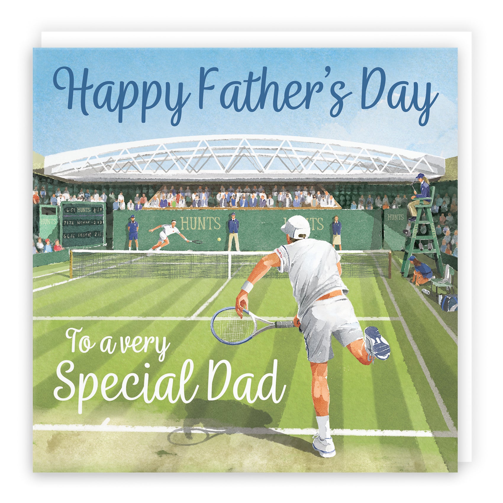Male Tennis Father's Day Card Milo's Gallery
