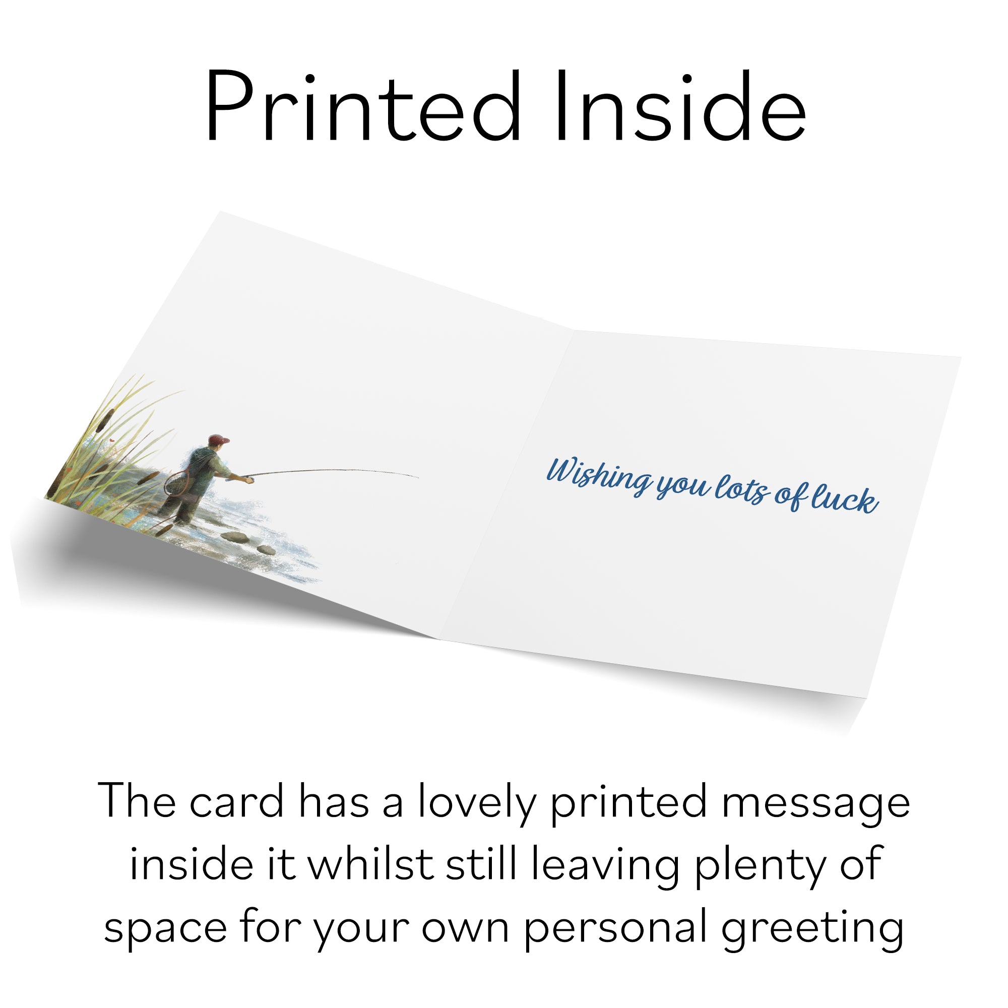 Fly Fishing Good Luck Card Milo's Gallery