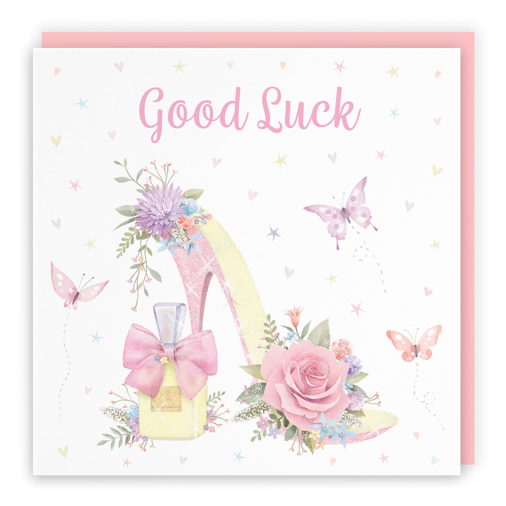 High Heel And Perfume Good Luck Card Milo's Gallery
