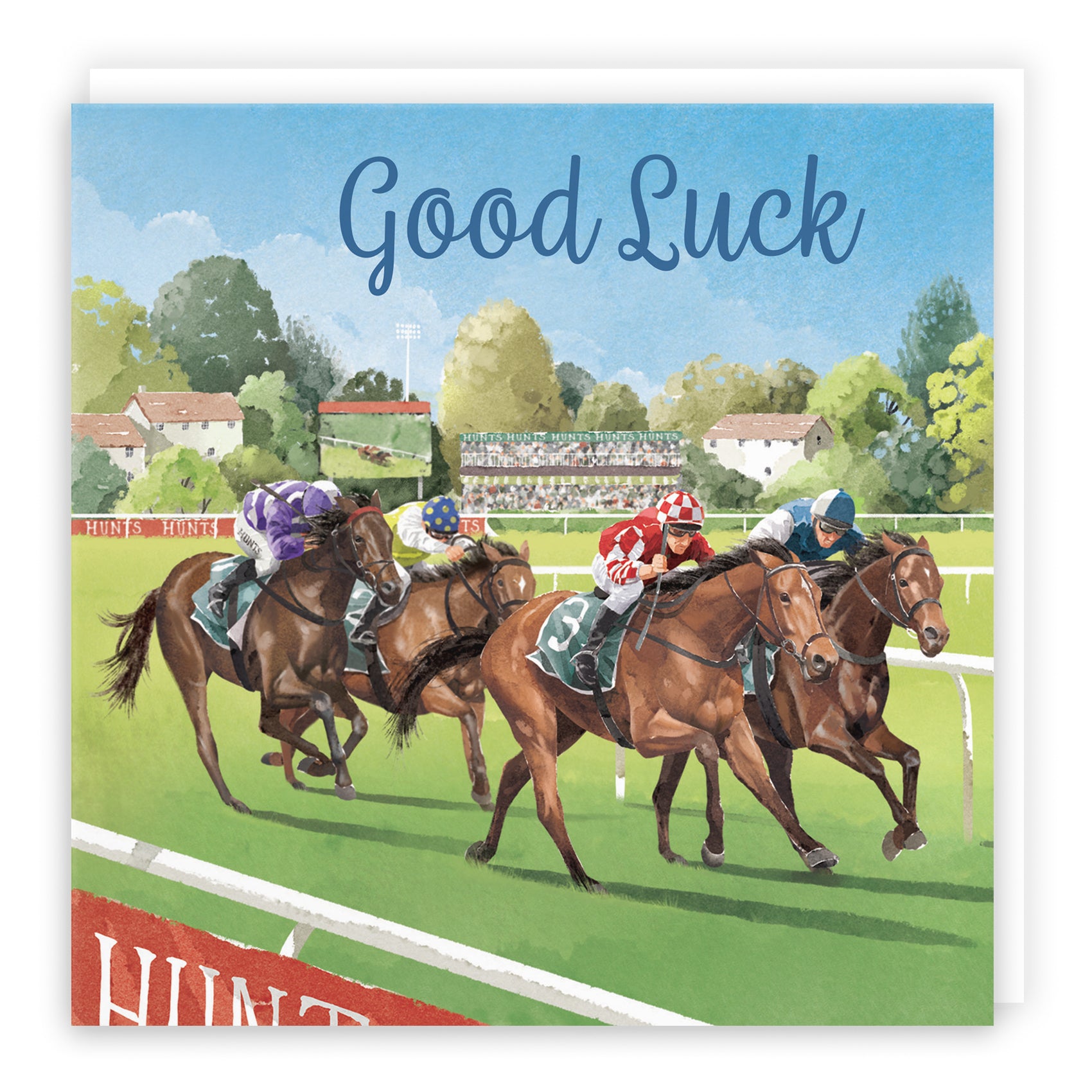 Horse Racing Good Luck Card Milo's Gallery