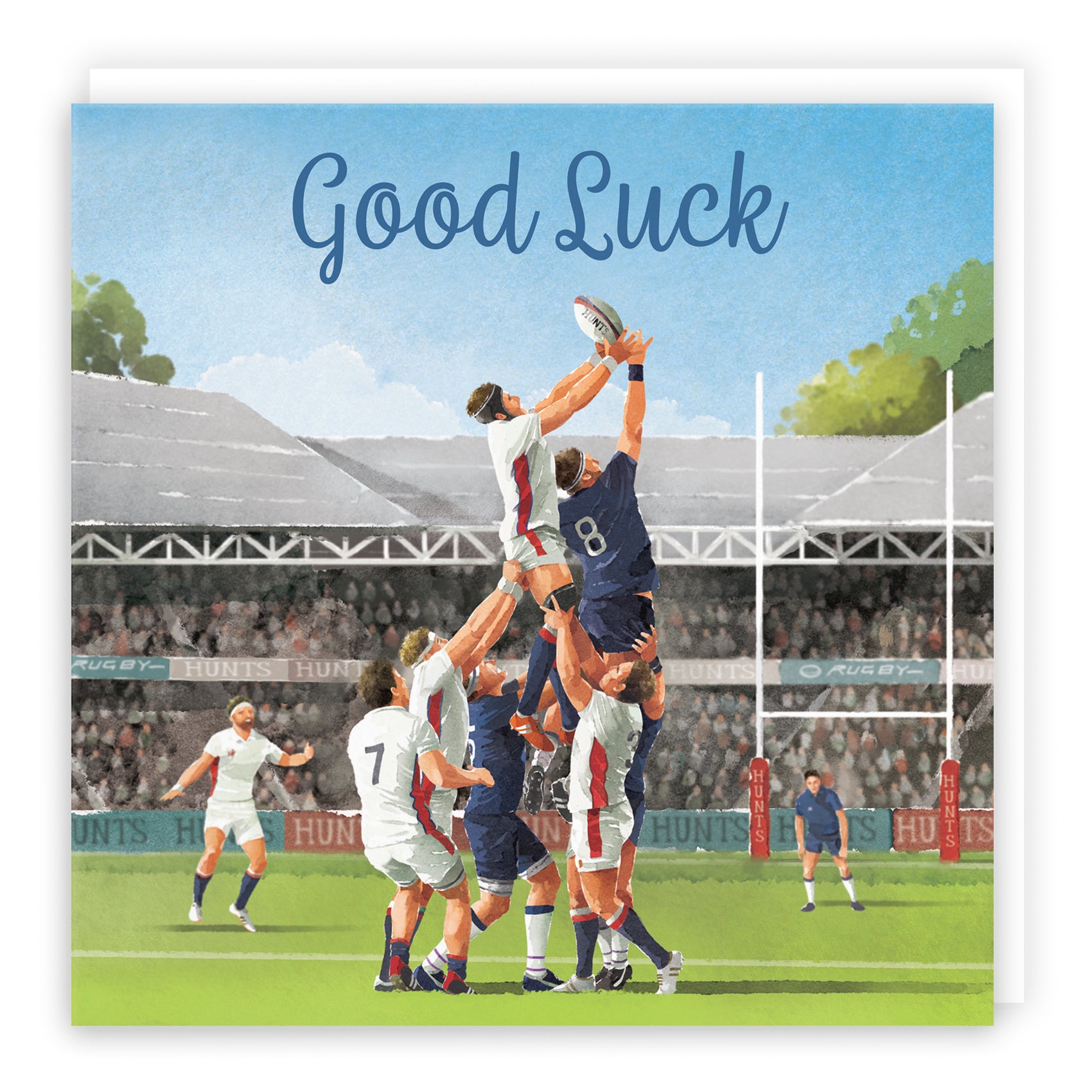 Rugby Good Luck Card Milo's Gallery