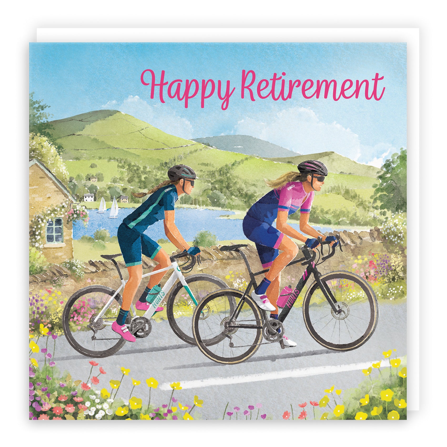 Female Cycling Retirement Card Milo's Gallery