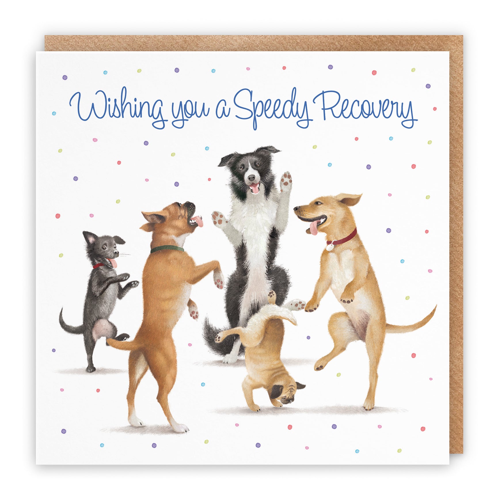 Dancing Dogs Get Well Card Milo's Gallery