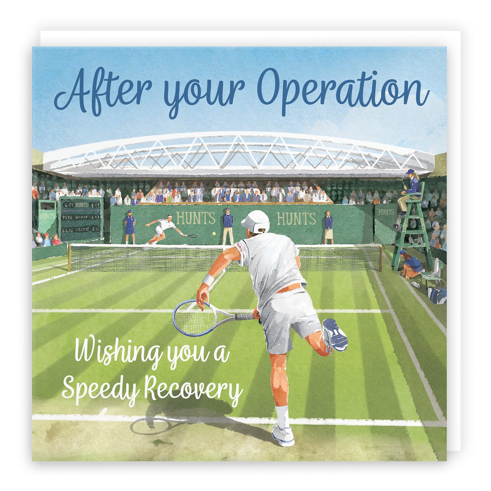 Male Tennis Get Well Card Milo's Gallery
