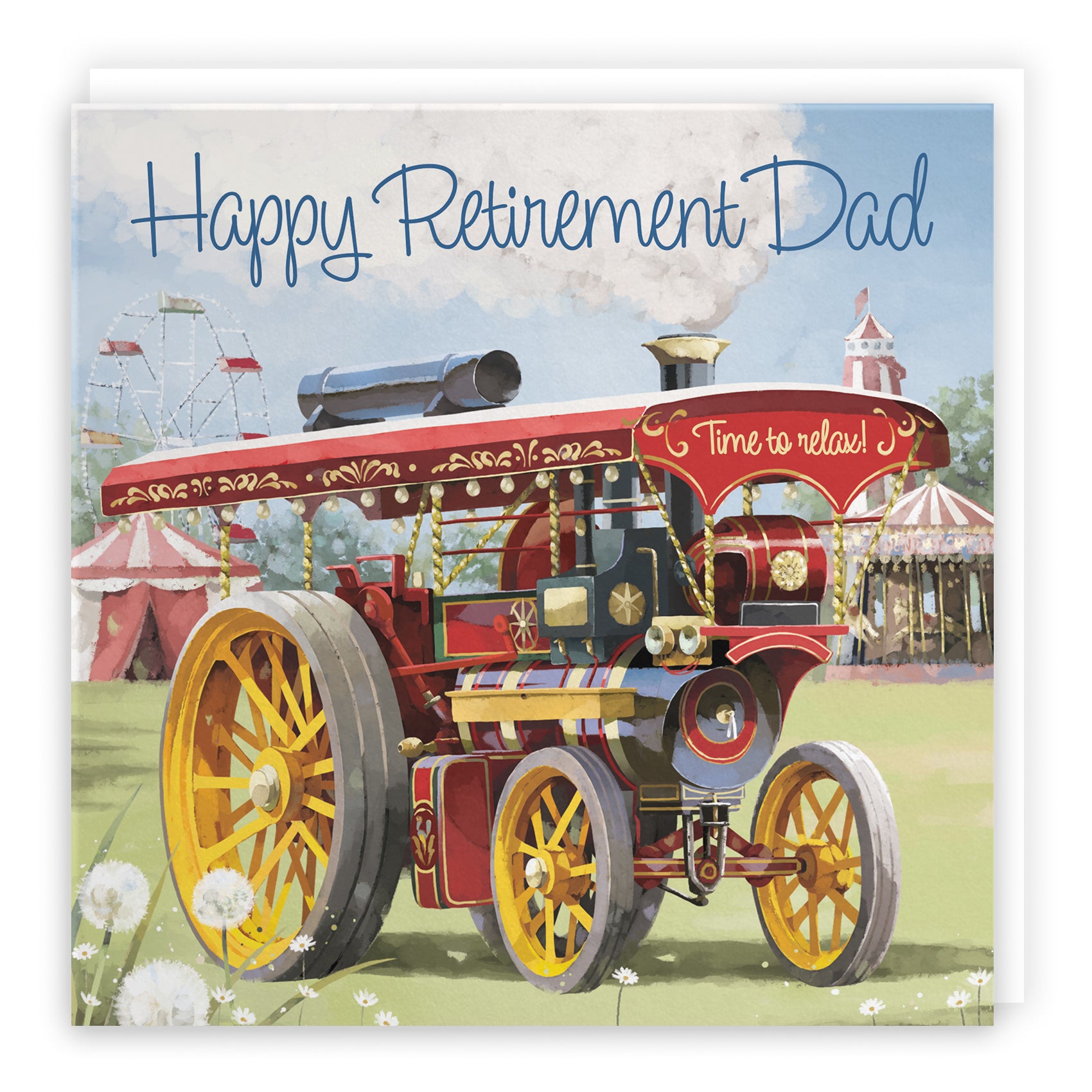 Traction Engine Retirement Card Milo's Gallery