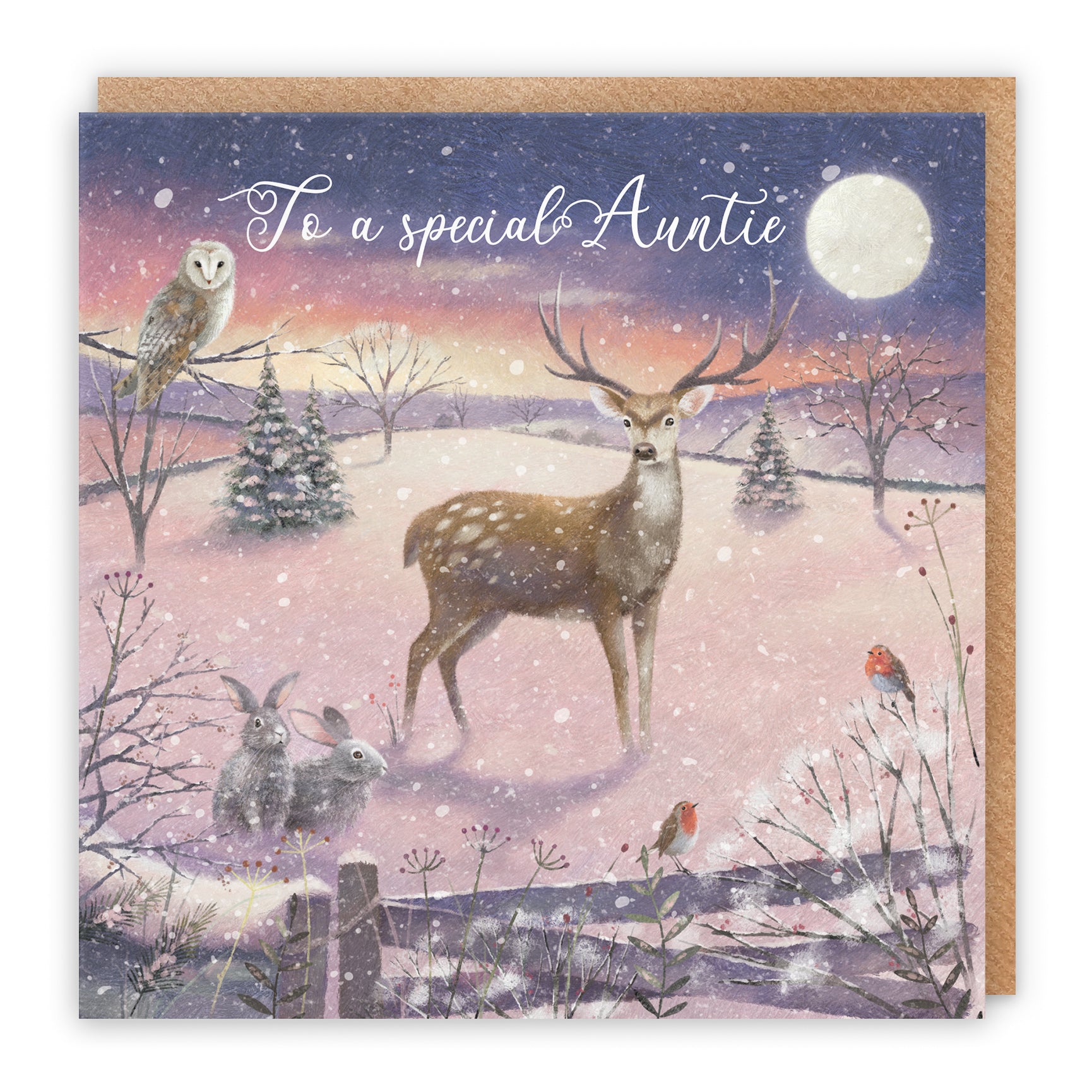The Stag Christmas Card Milo's Gallery