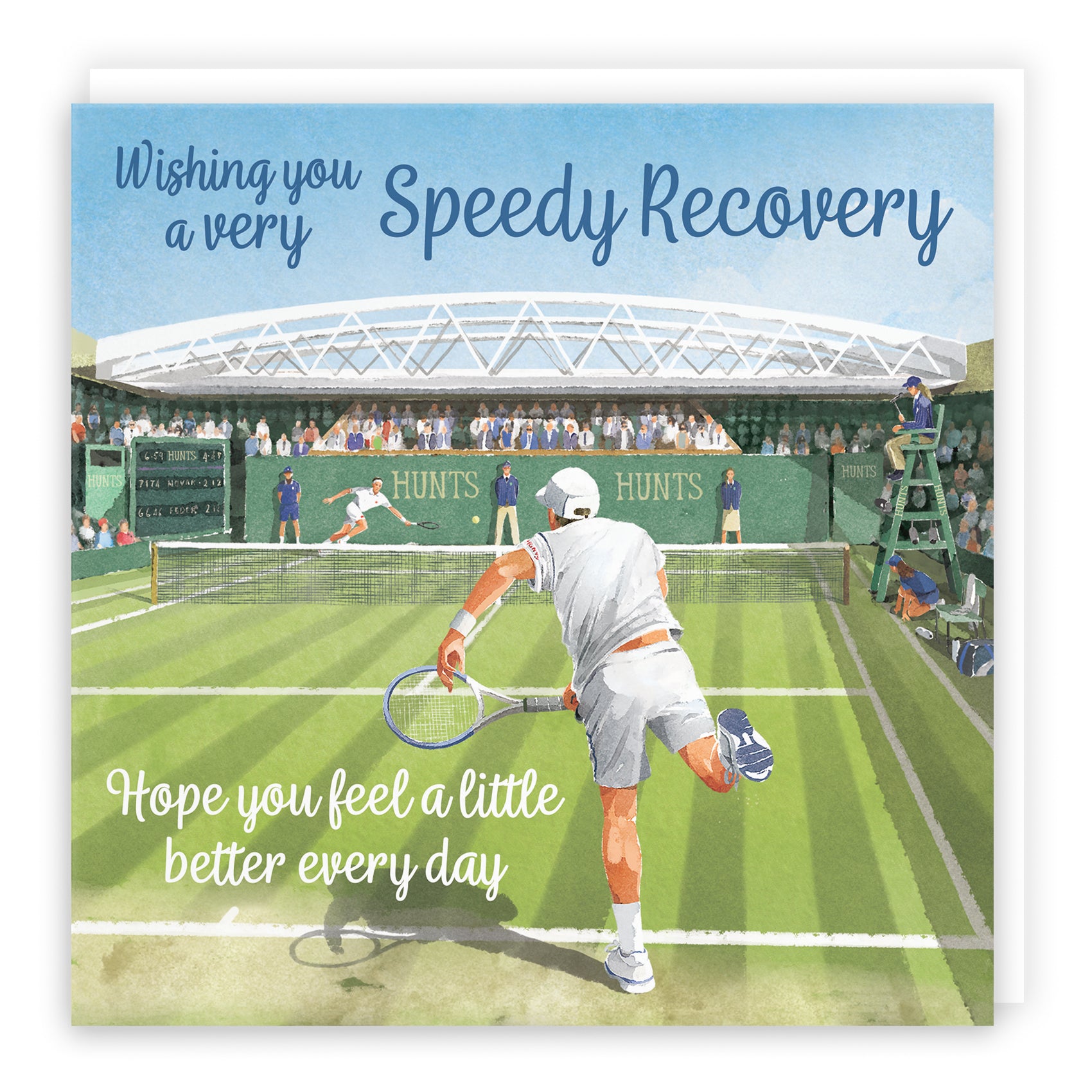Male Tennis Get Well Card Milo's Gallery