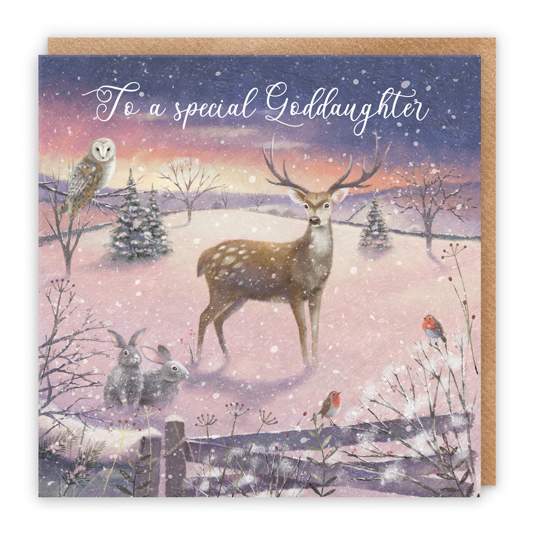 The Stag Christmas Card Milo's Gallery