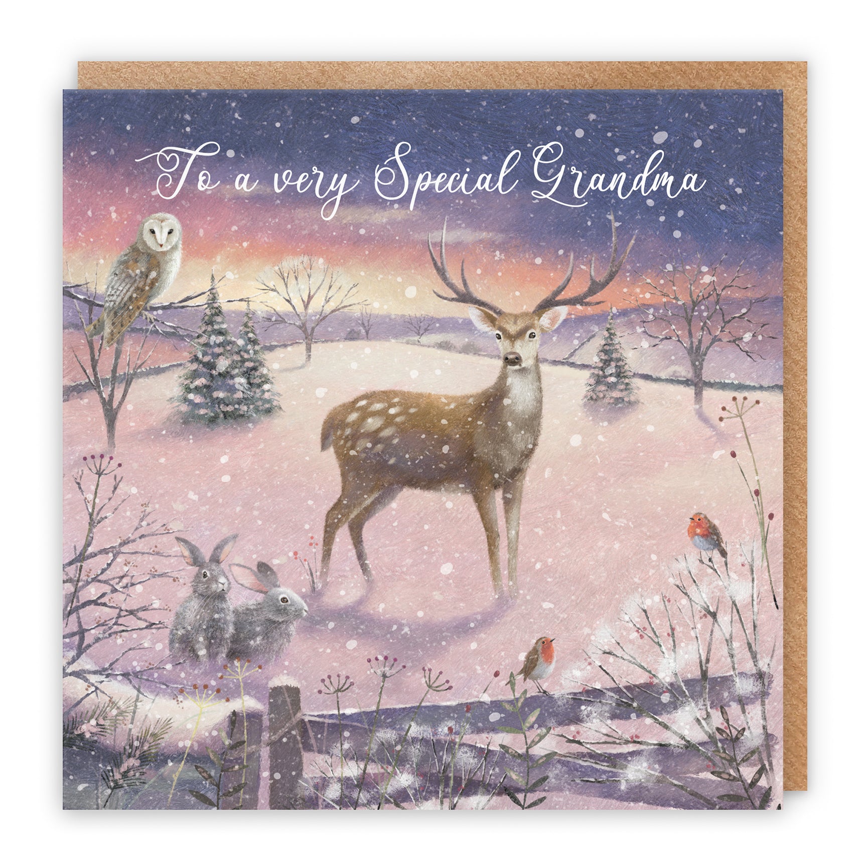 The Stag Christmas Card Milo's Gallery
