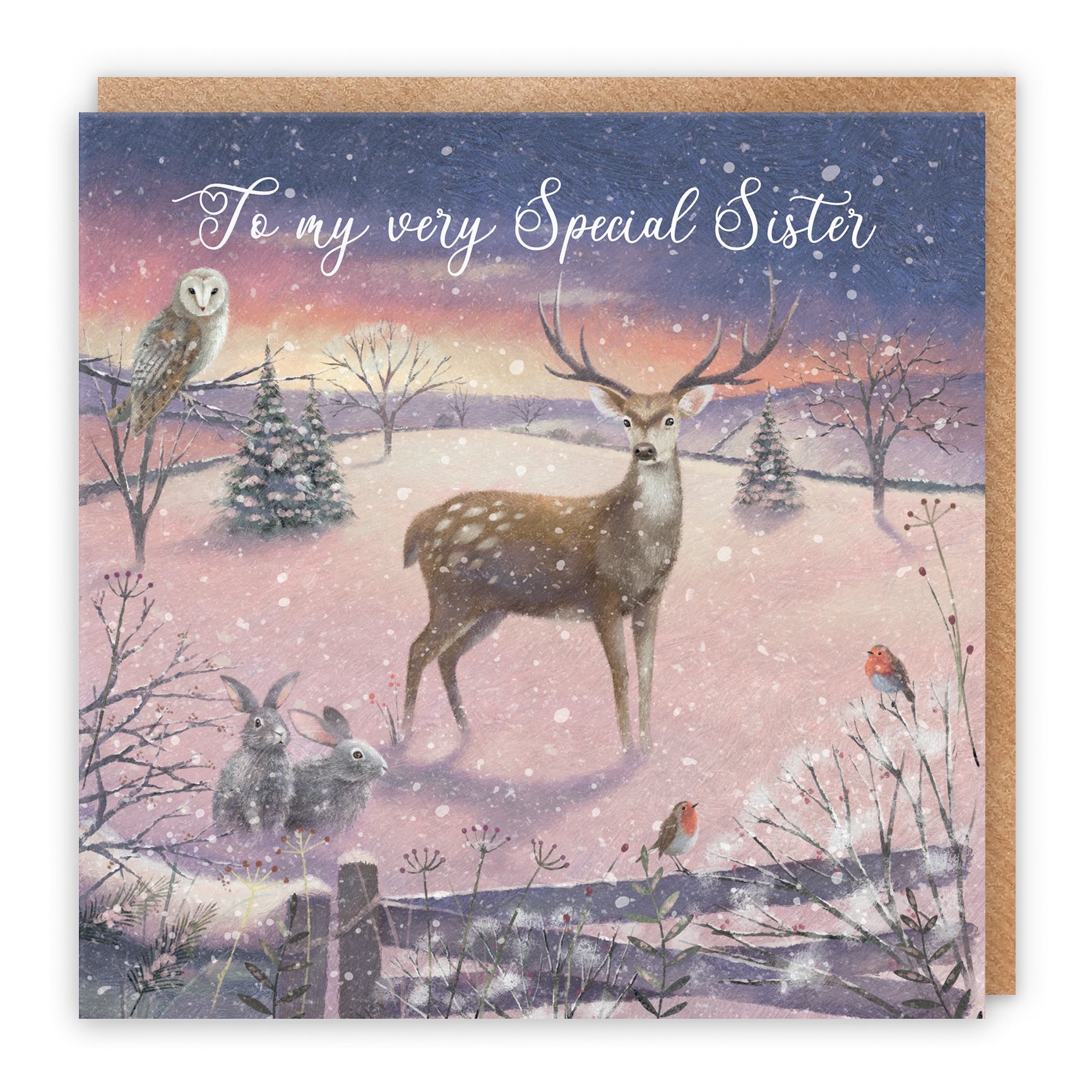 The Stag Christmas Card Milo's Gallery