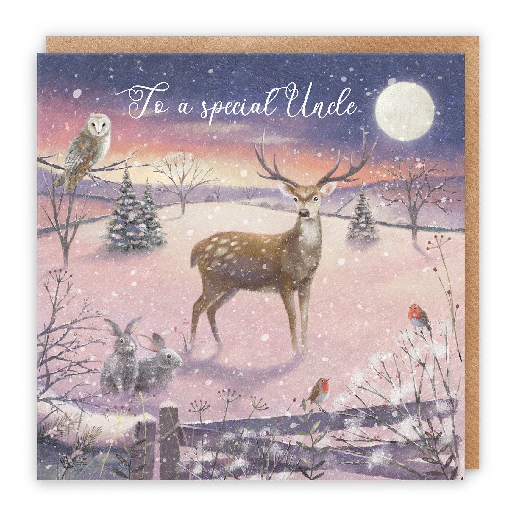 The Stag Christmas Card Milo's Gallery