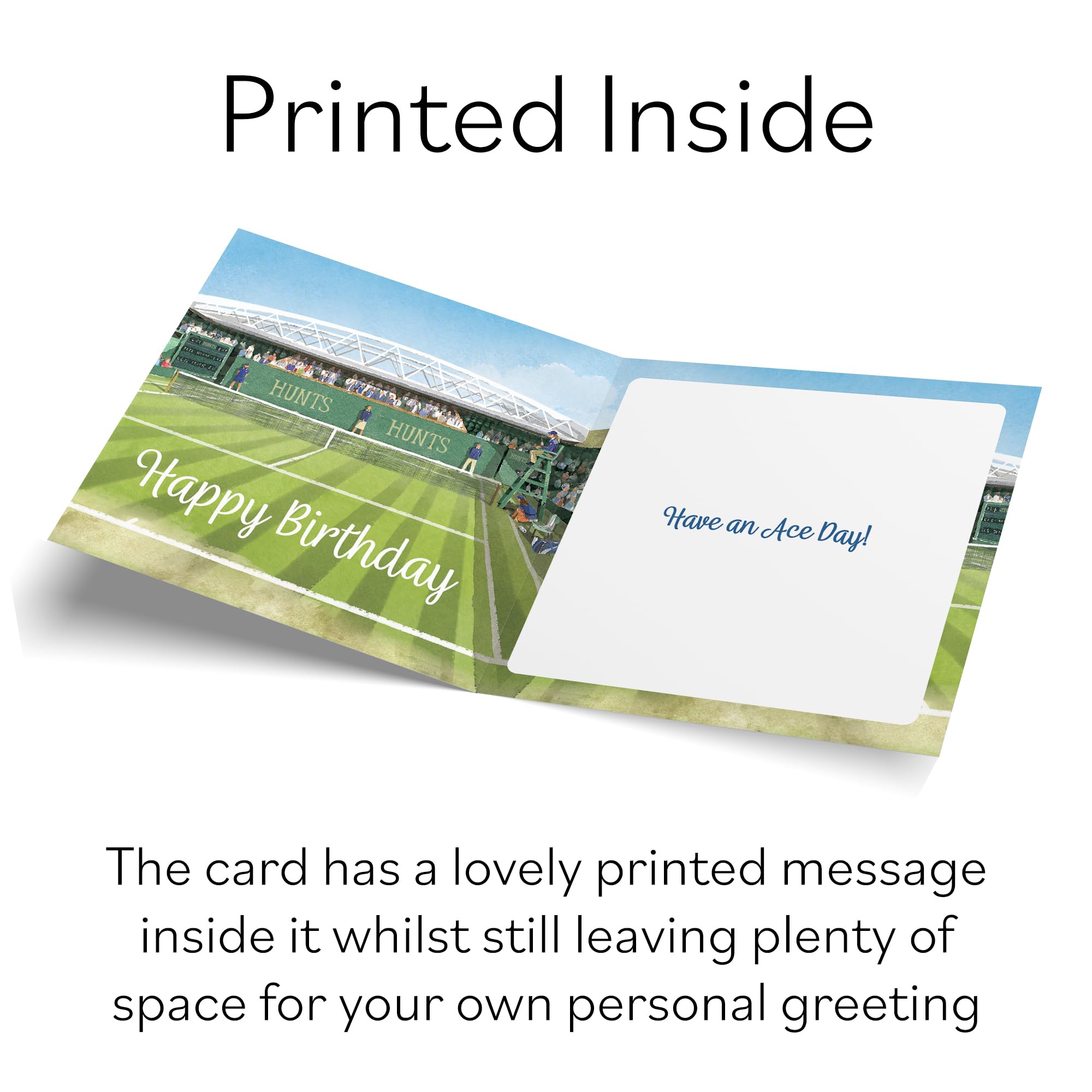 Male Tennis Birthday Card Milo's Gallery