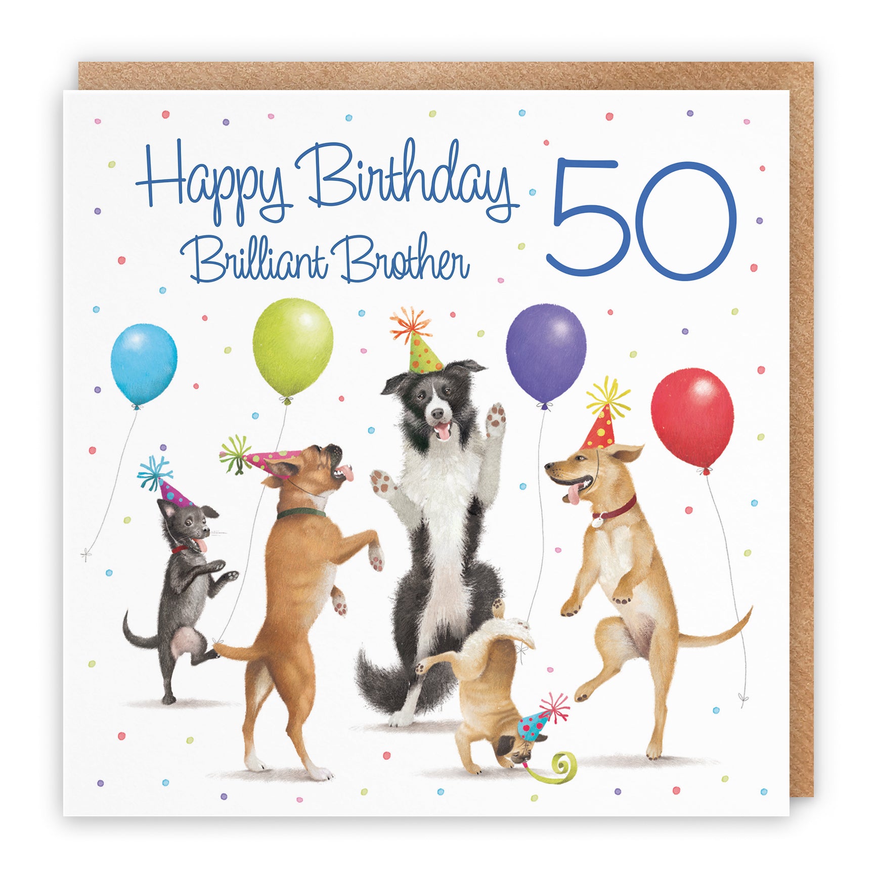 Dancing Dogs Birthday Card Milo's Gallery