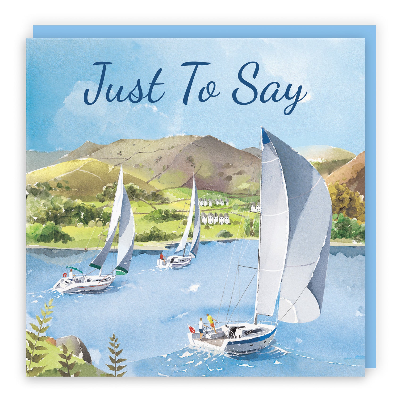 Sailing Boats Just To Say Card Milo's Gallery