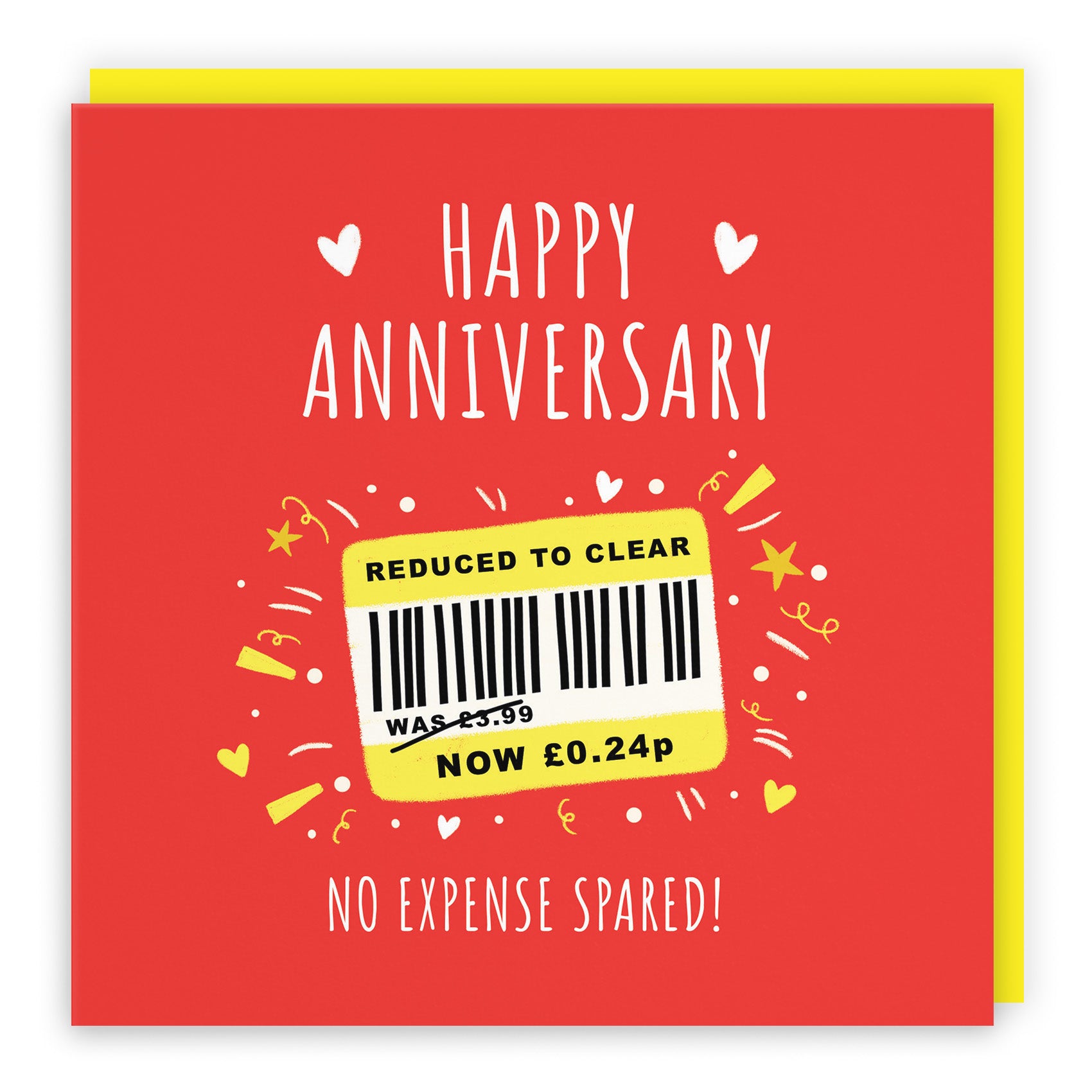 Reduced To Clear Anniversary Card Moments