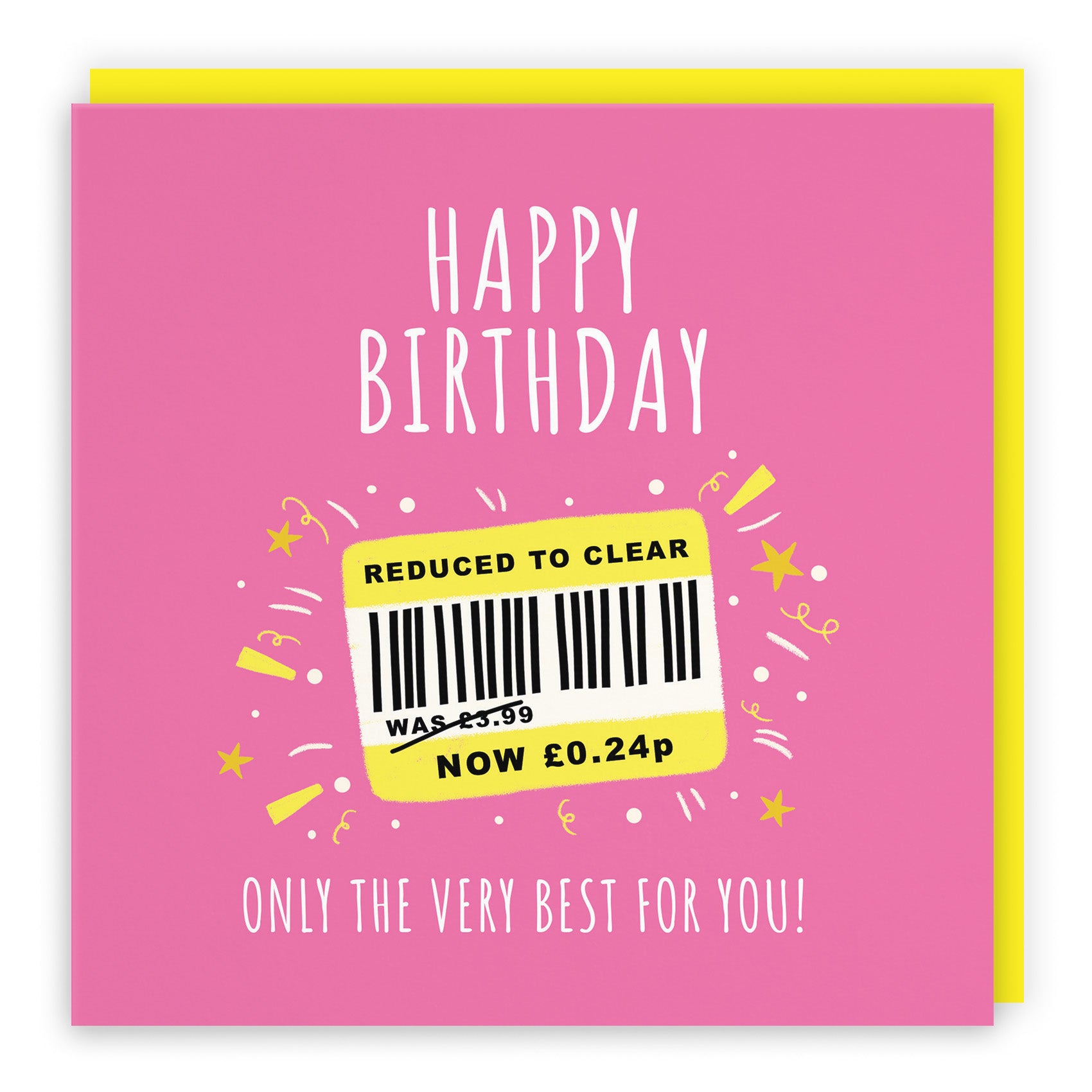 Reduced To Clear Birthday Card Moments