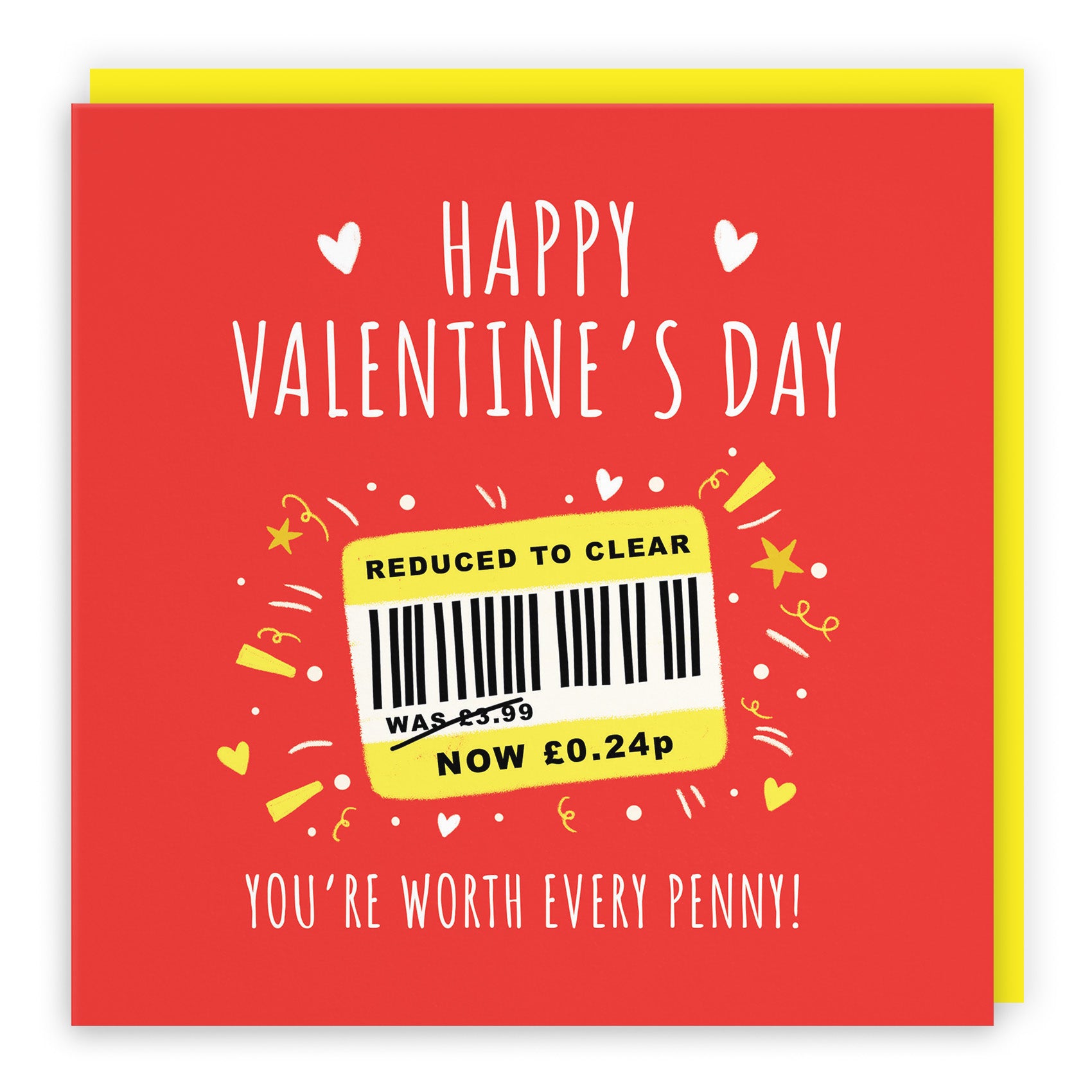 Reduced To Clear Valentine’s Day Card Moments