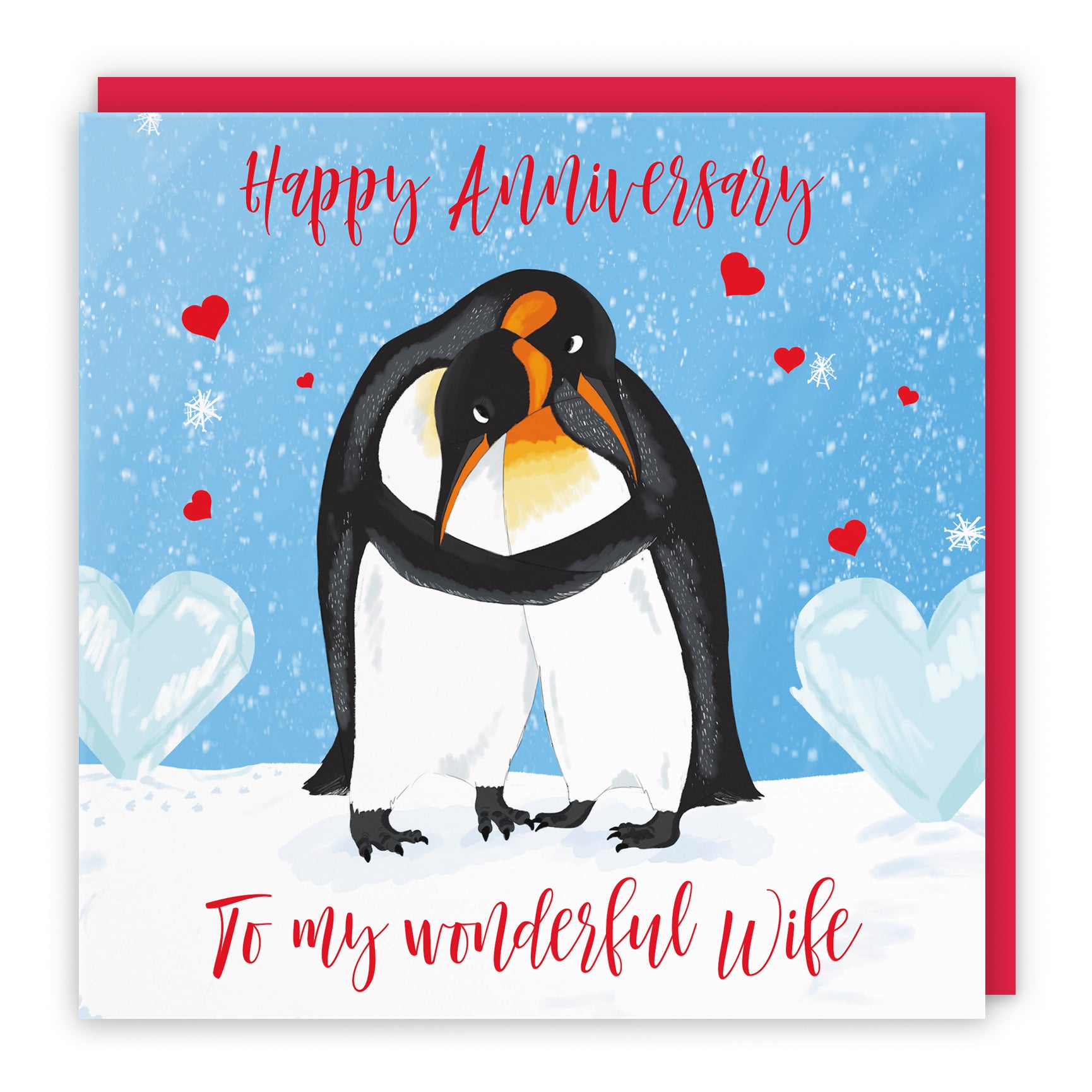 Penguins Birthday Card Cute Animals
