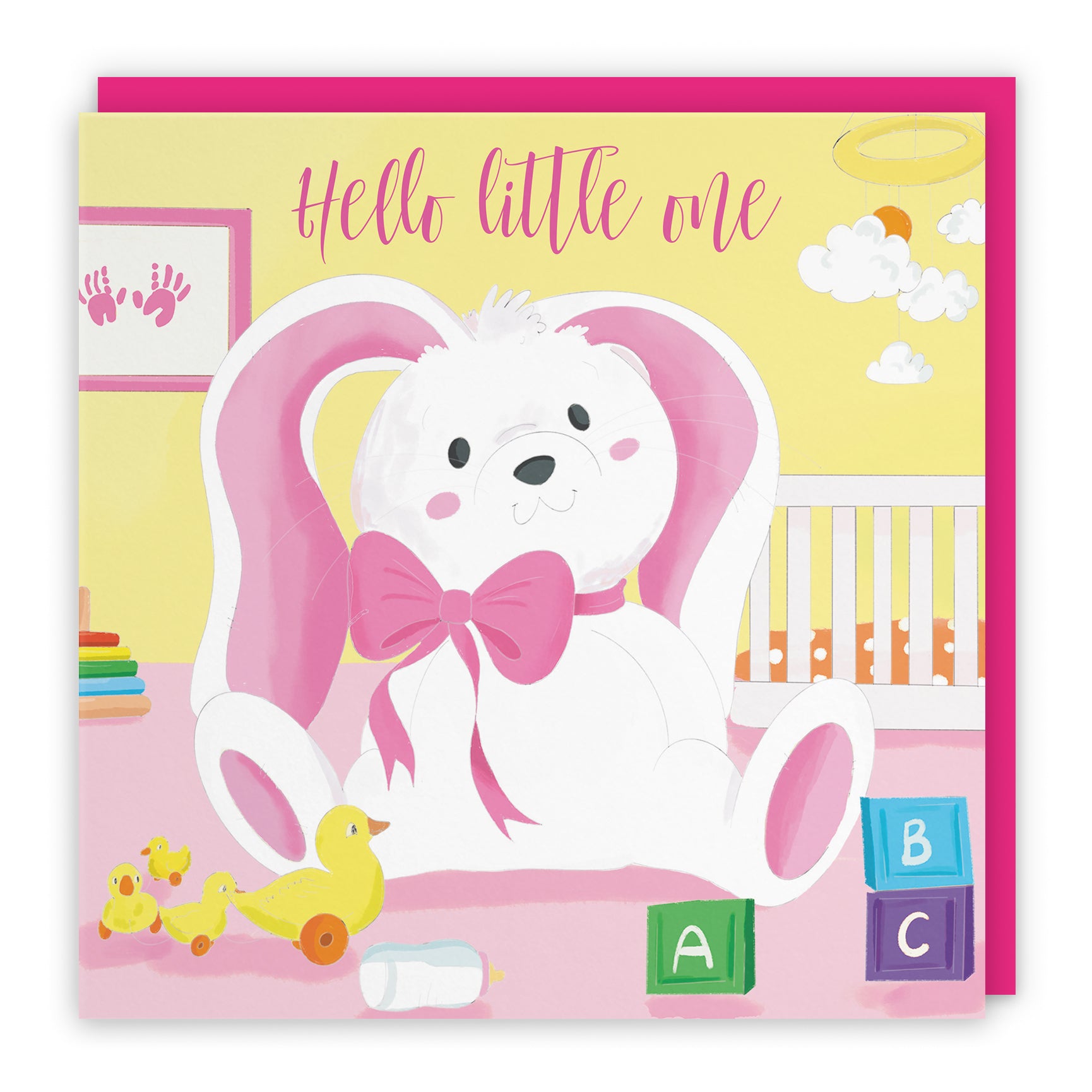New Baby Rabbit Card Classic