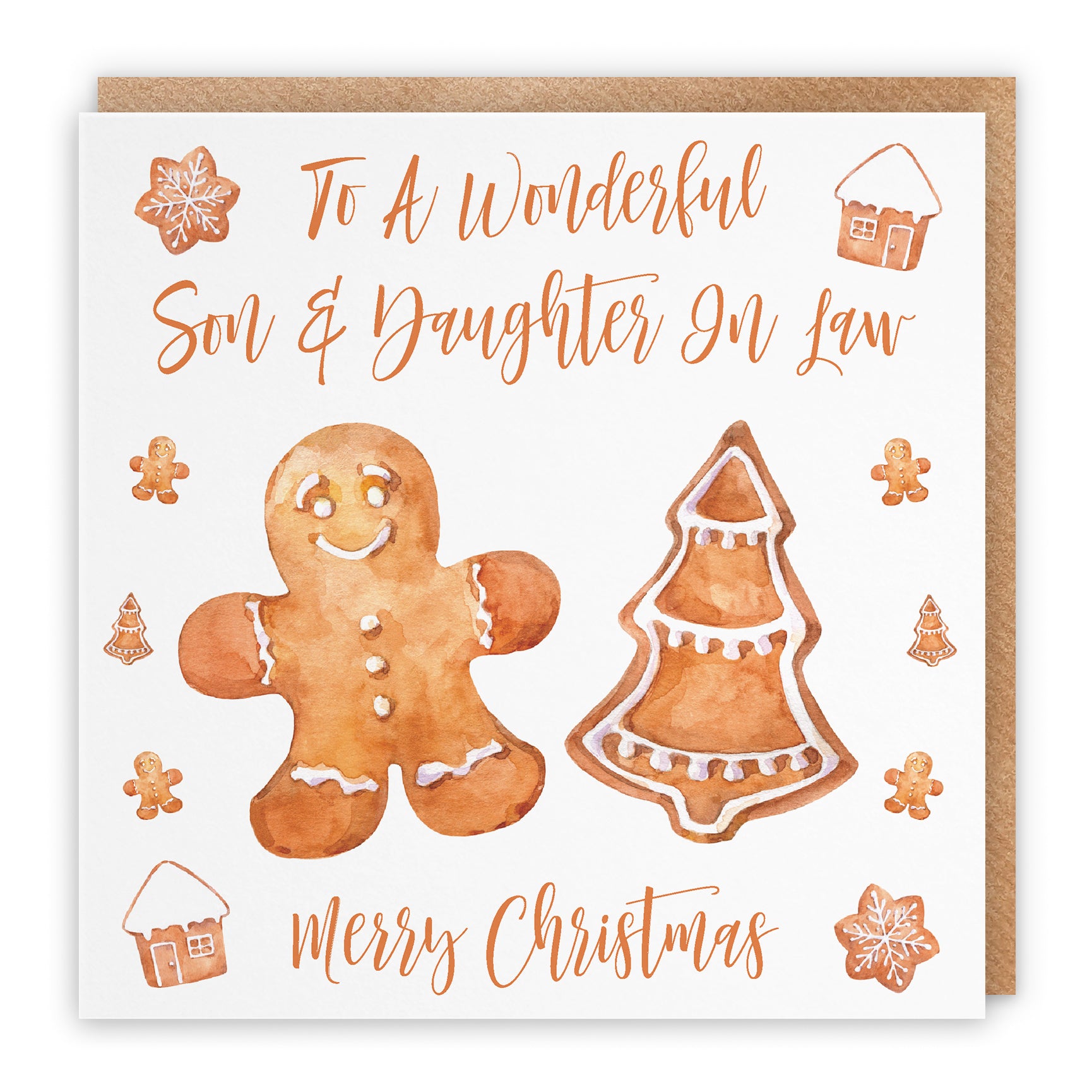 Christmas Card Gingerbread