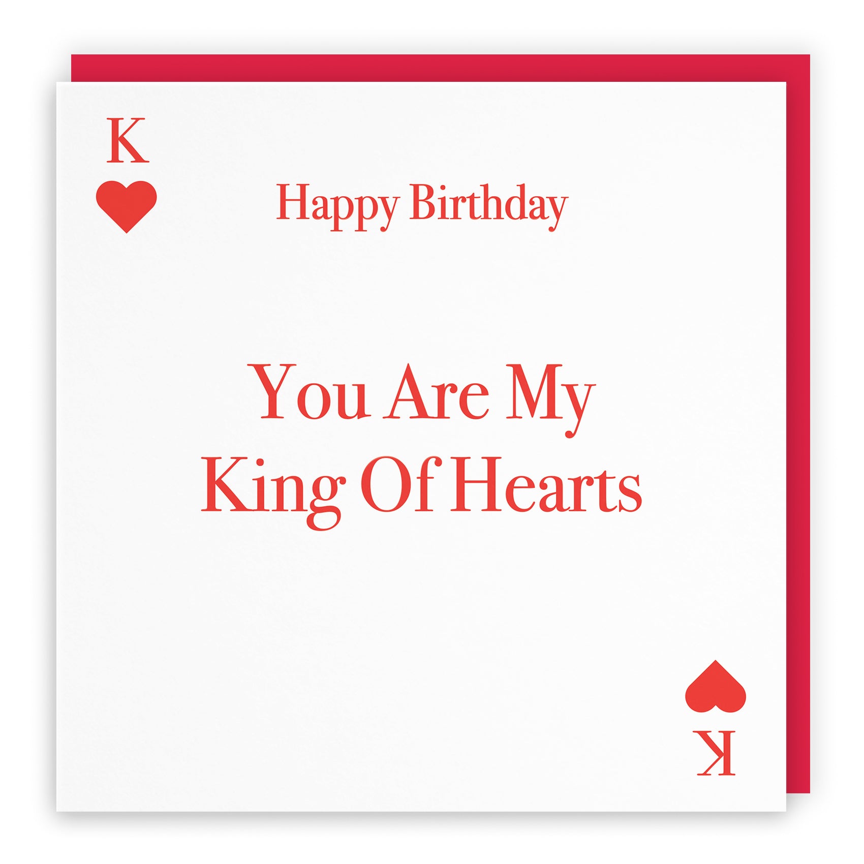 Playing Cards Heart Birthday Card Love Heart