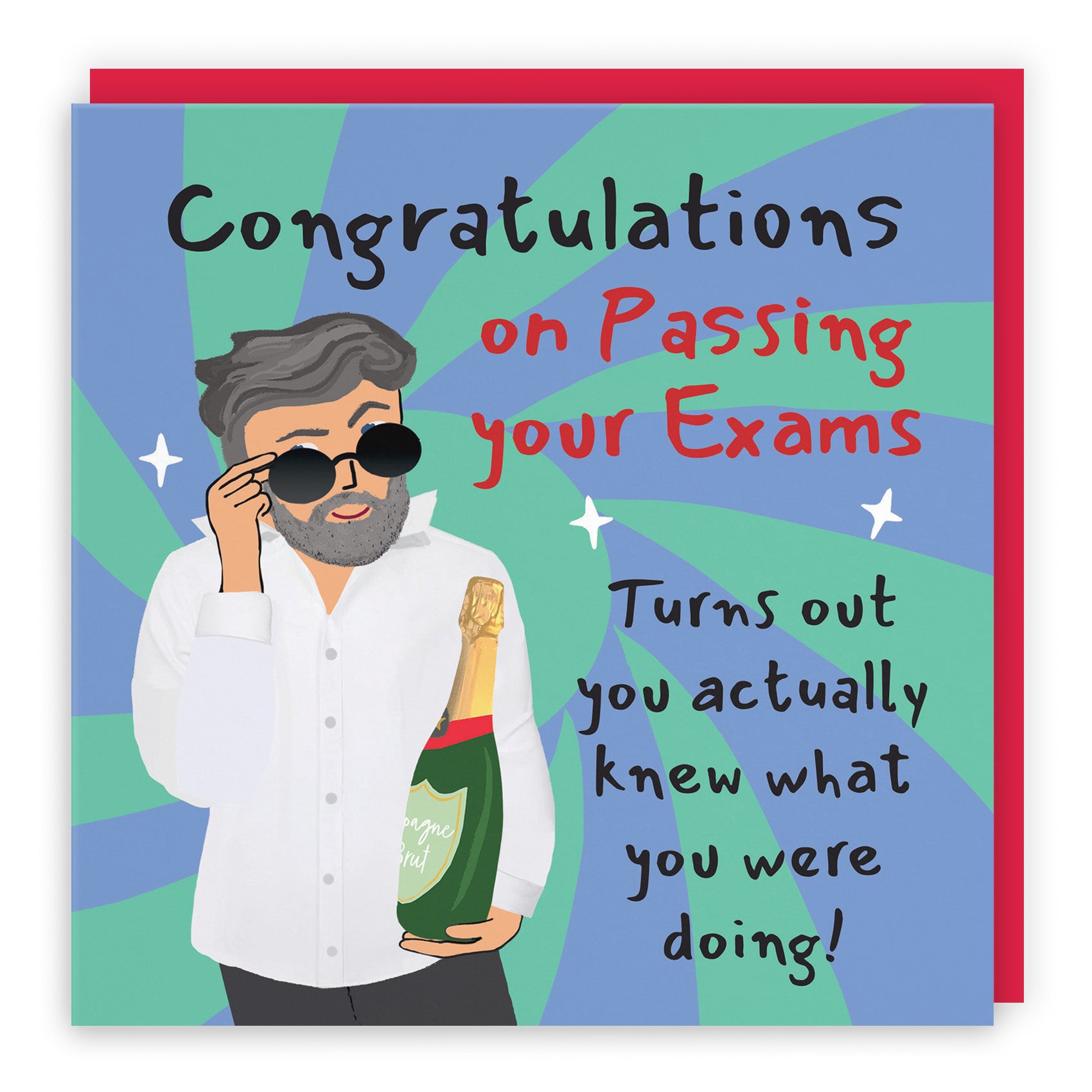 Male Cool Dude Congratulations Card Laugh Out Loud