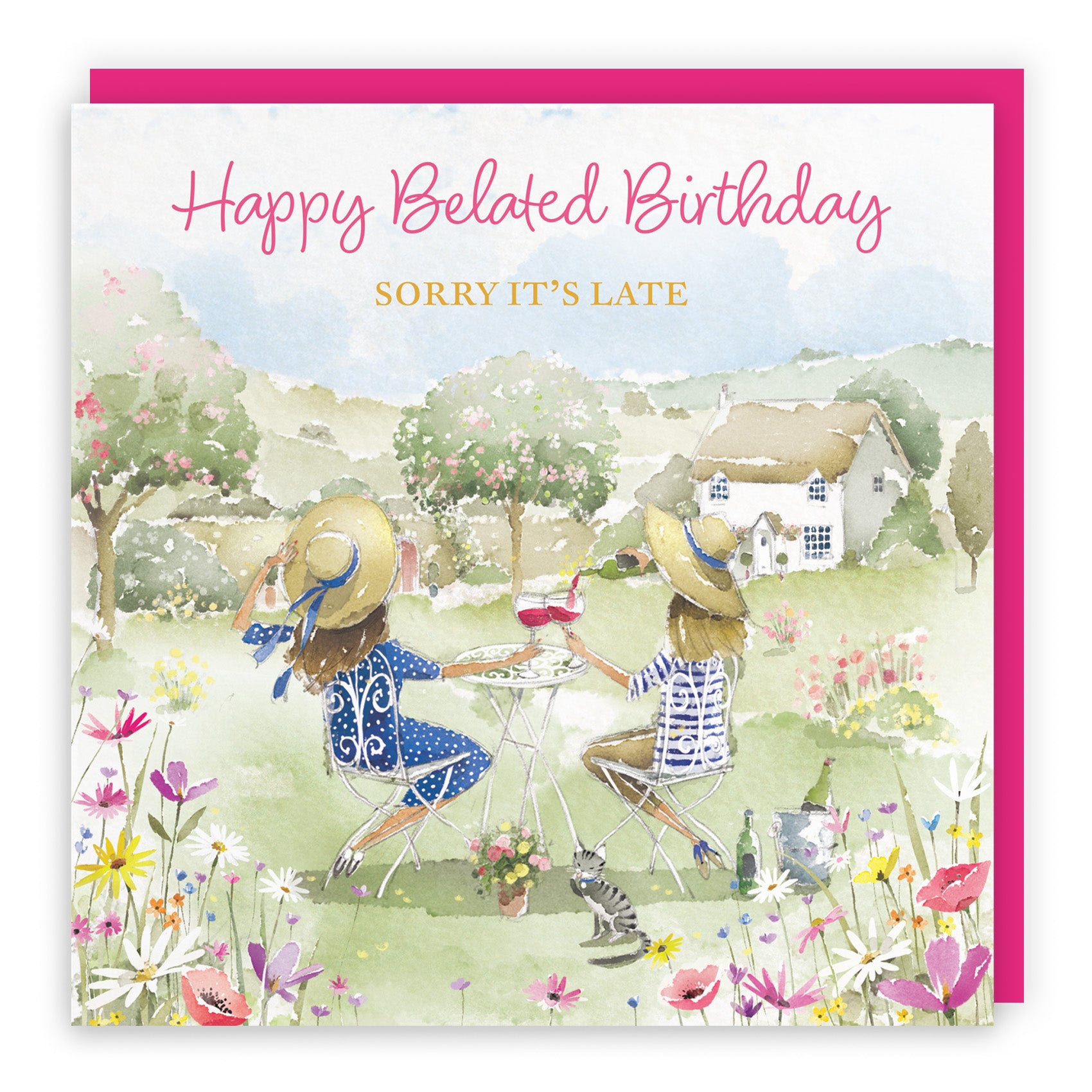 Female Countryside Garden Birthday Card Milo's Gallery