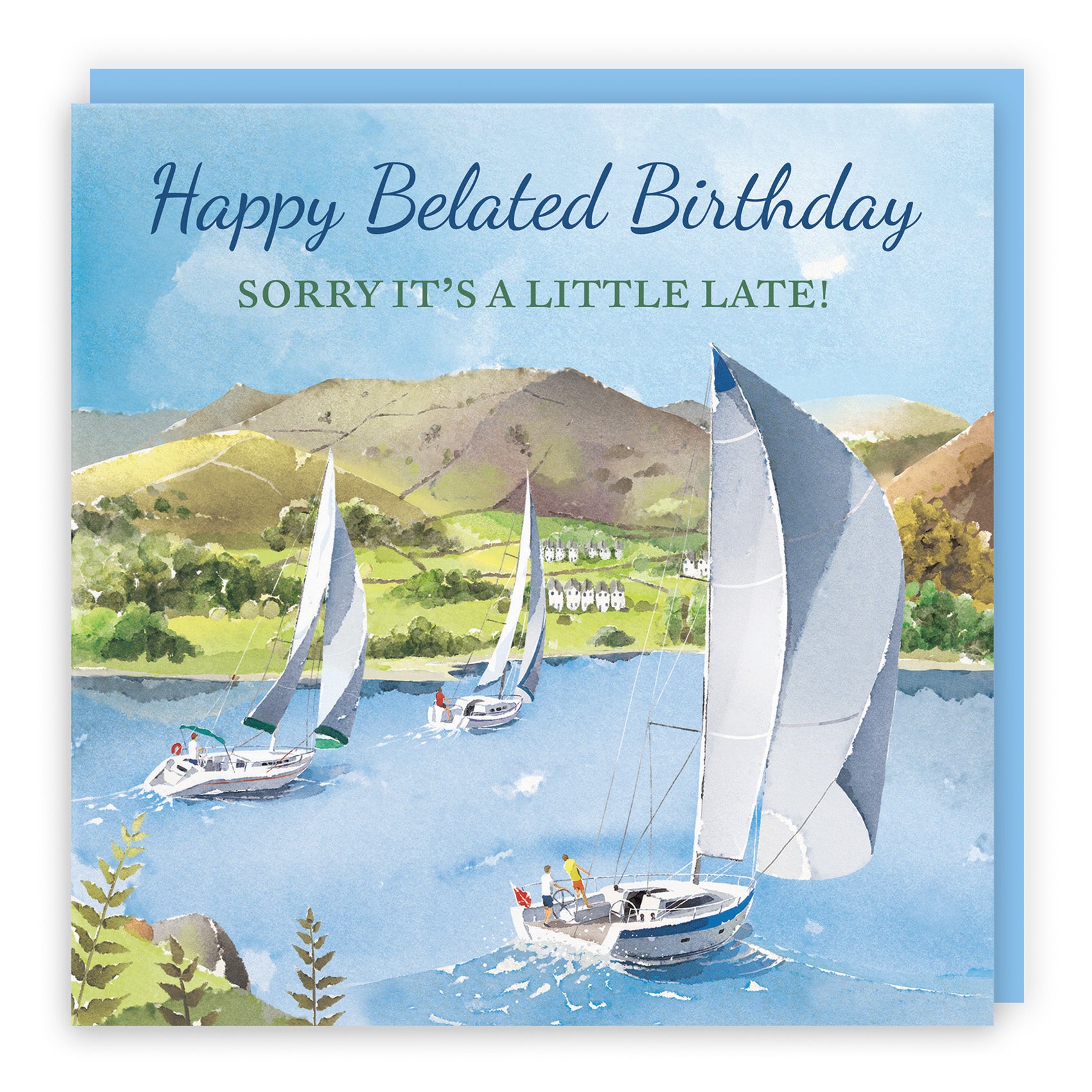 Sailing Boats Birthday Card Milo's Gallery