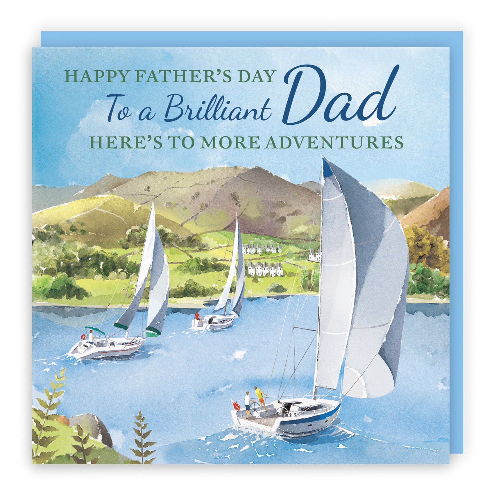 Sailing Boats Father's Day Card Milo's Gallery