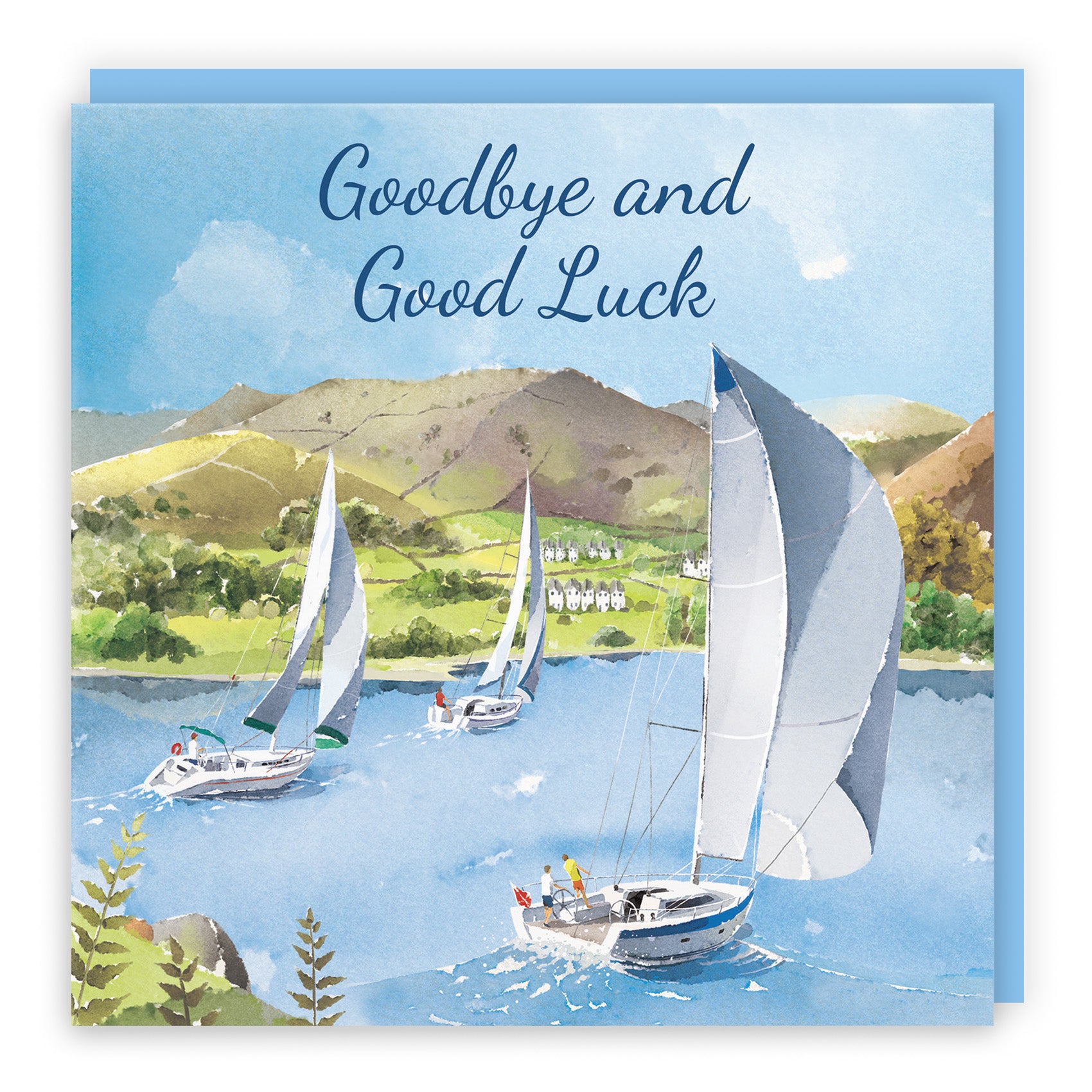Sailing Boats Leaving Card Milo's Gallery