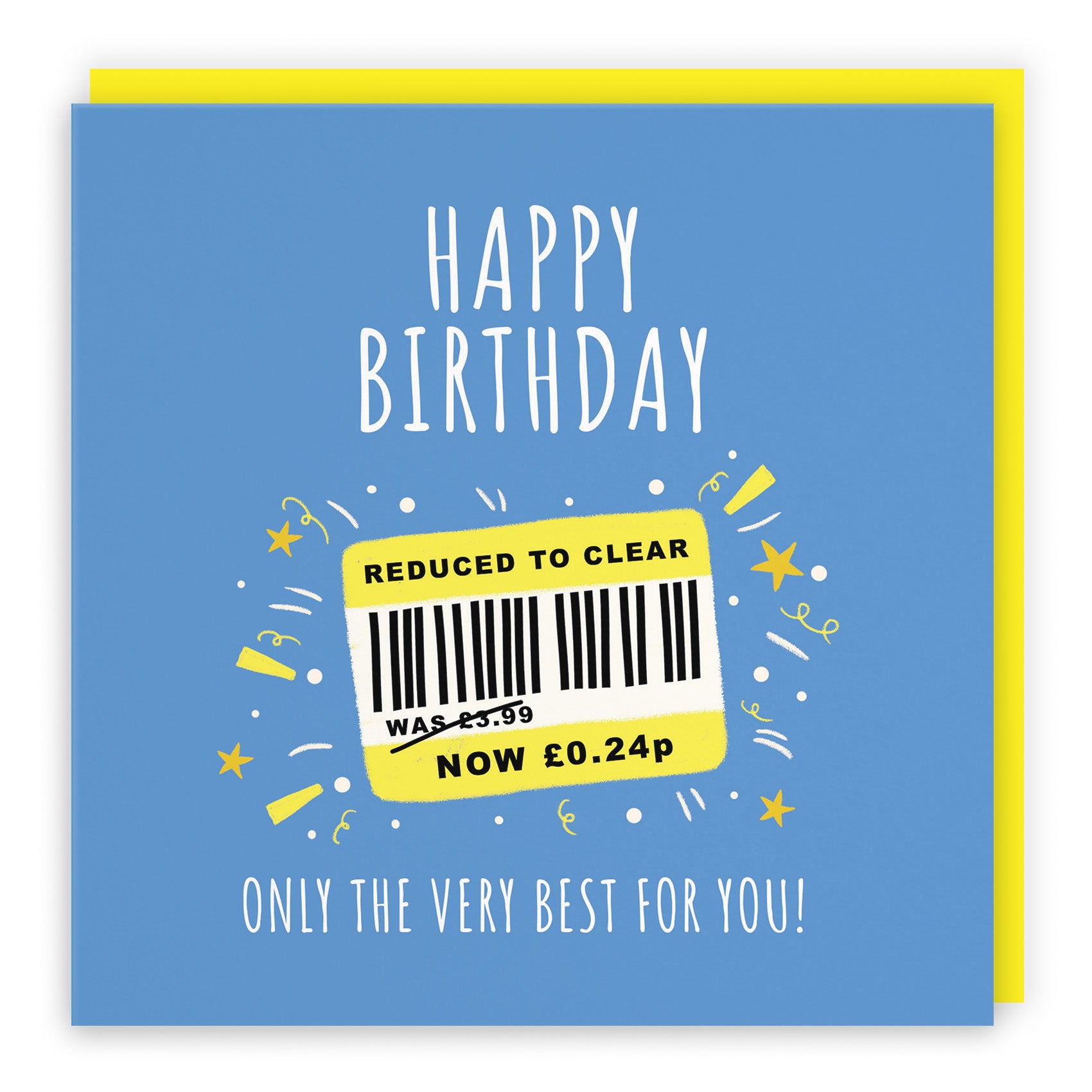 Reduced To Clear Birthday Card Moments