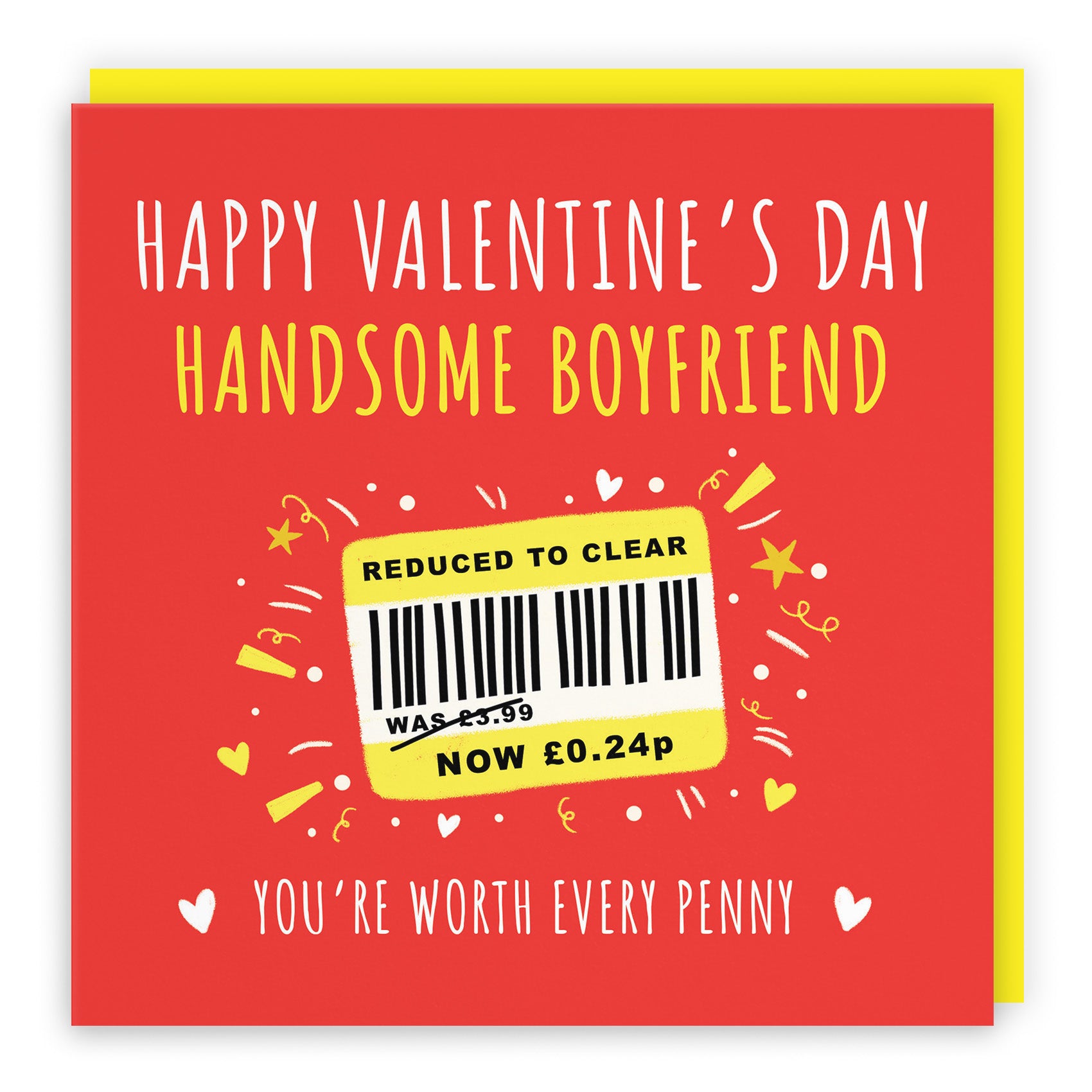 Reduced To Clear Valentine’s Day Card Moments