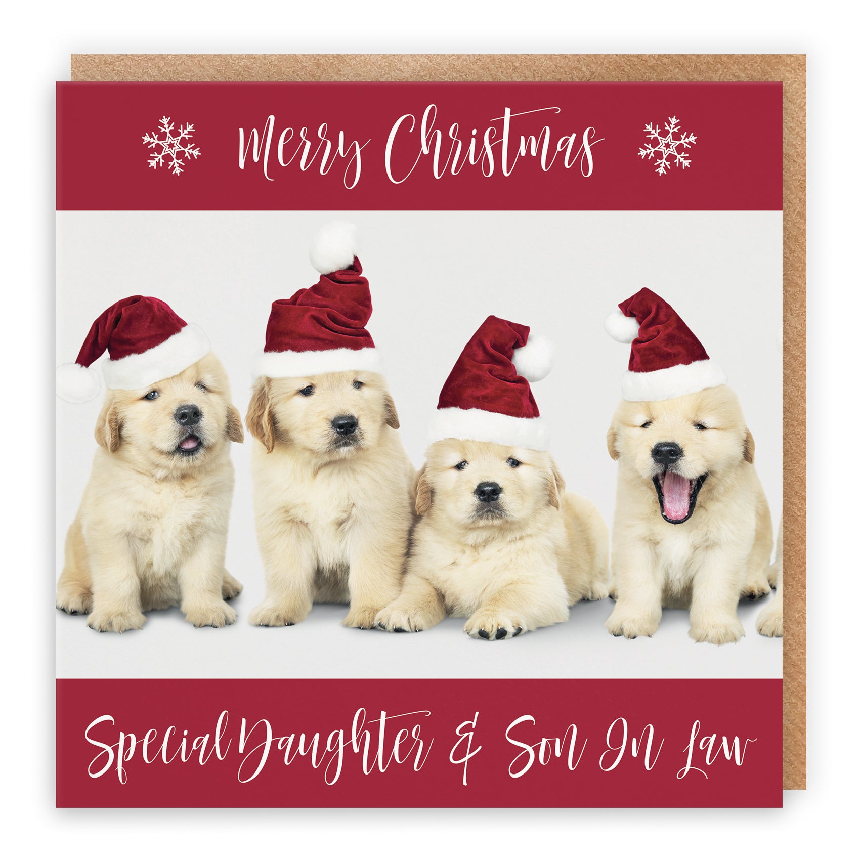 Christmas Card Puppy