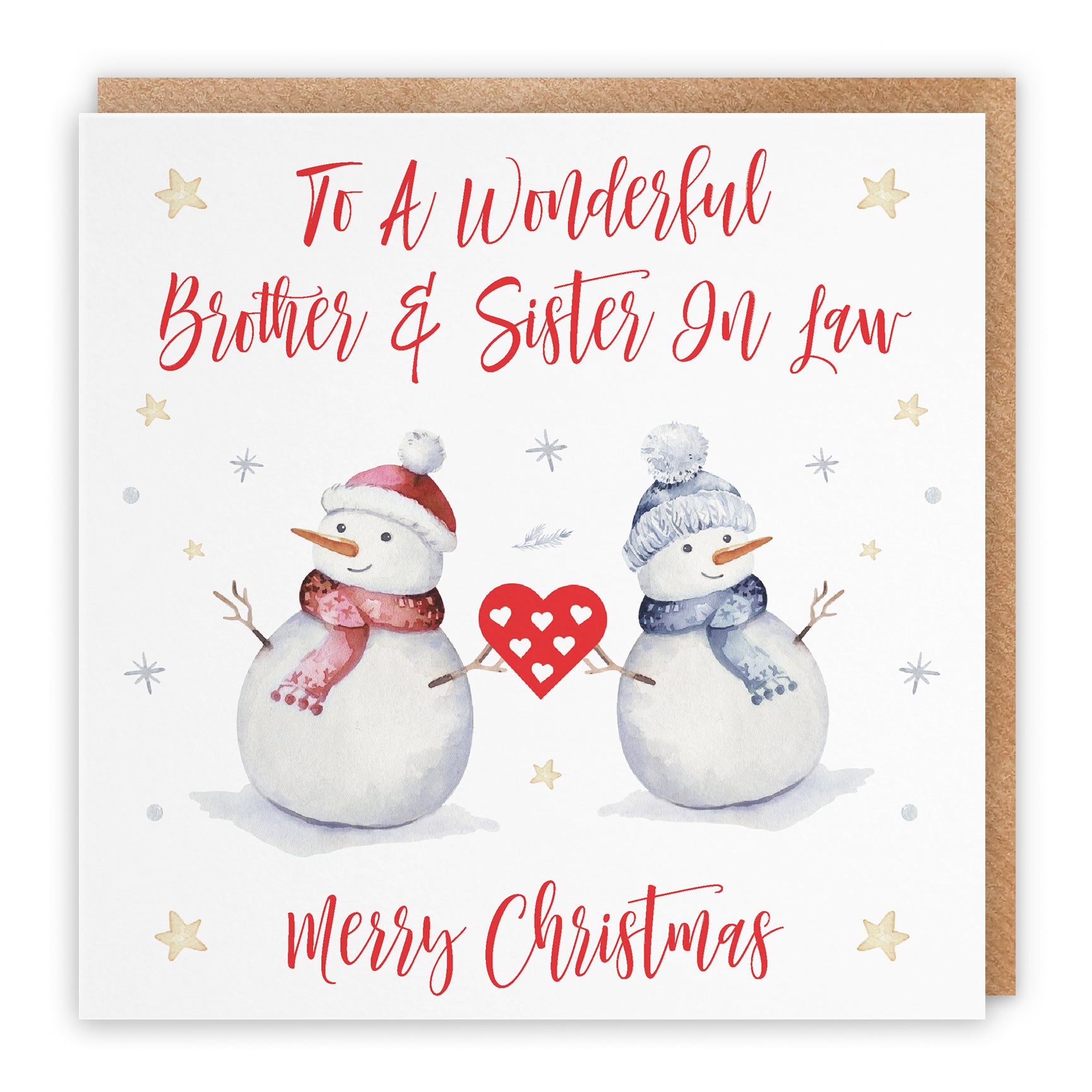 Christmas Card Snowman