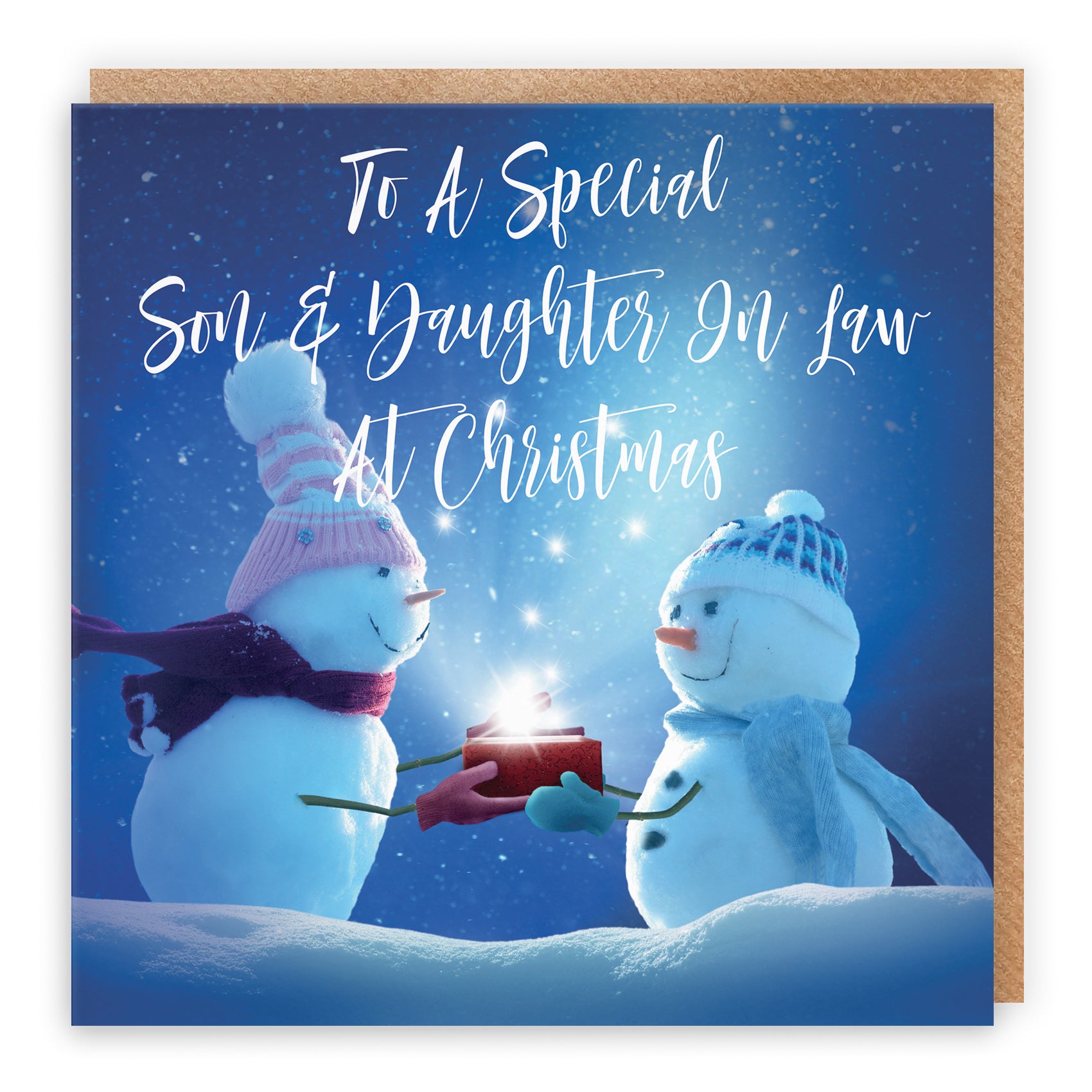 Christmas Card Starry Night