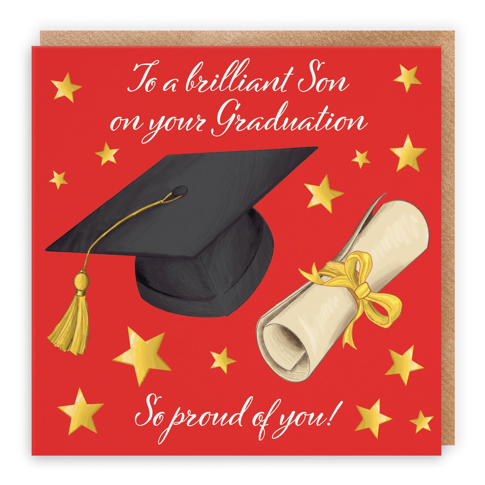 Graduation Card Stars