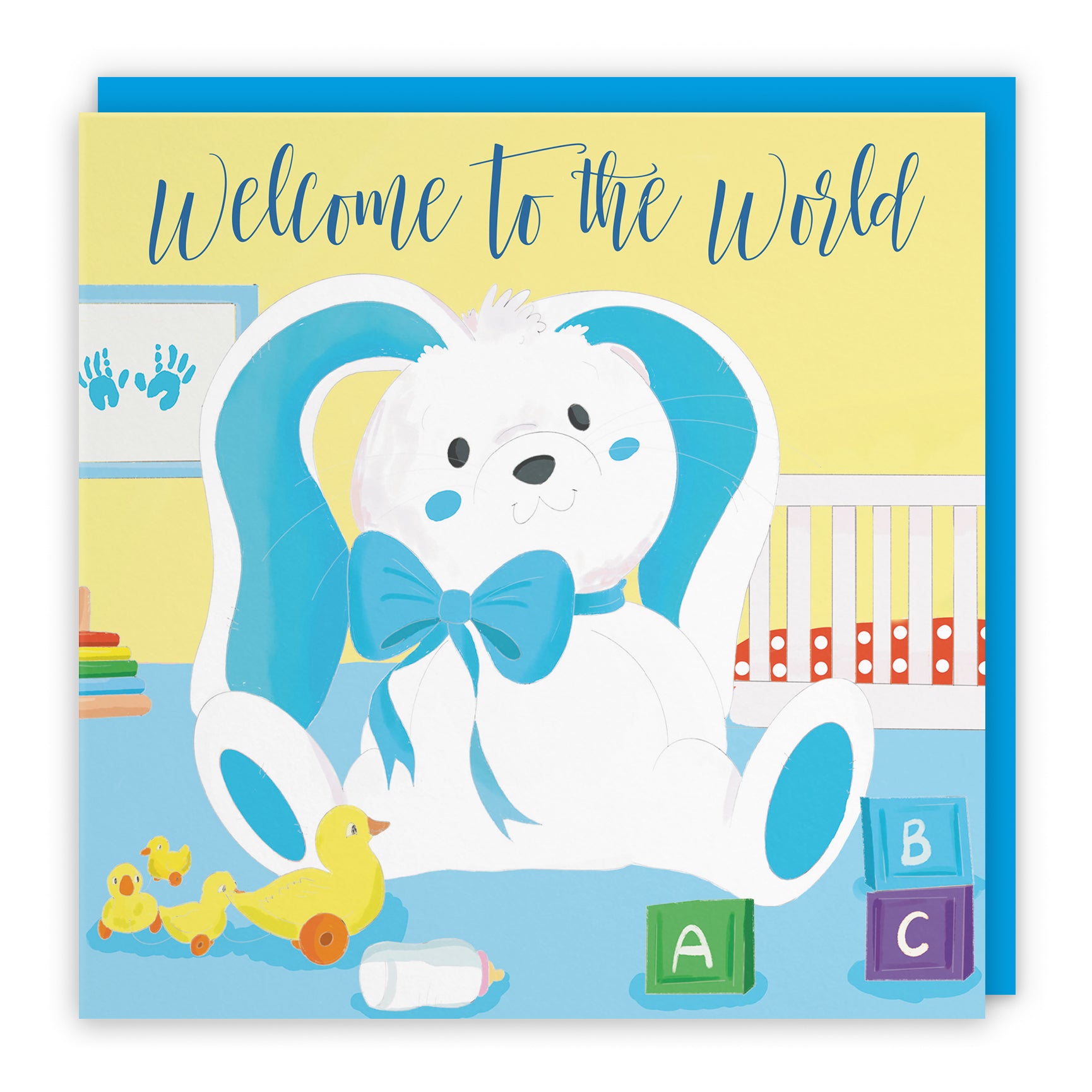 New Baby Rabbit Card Classic