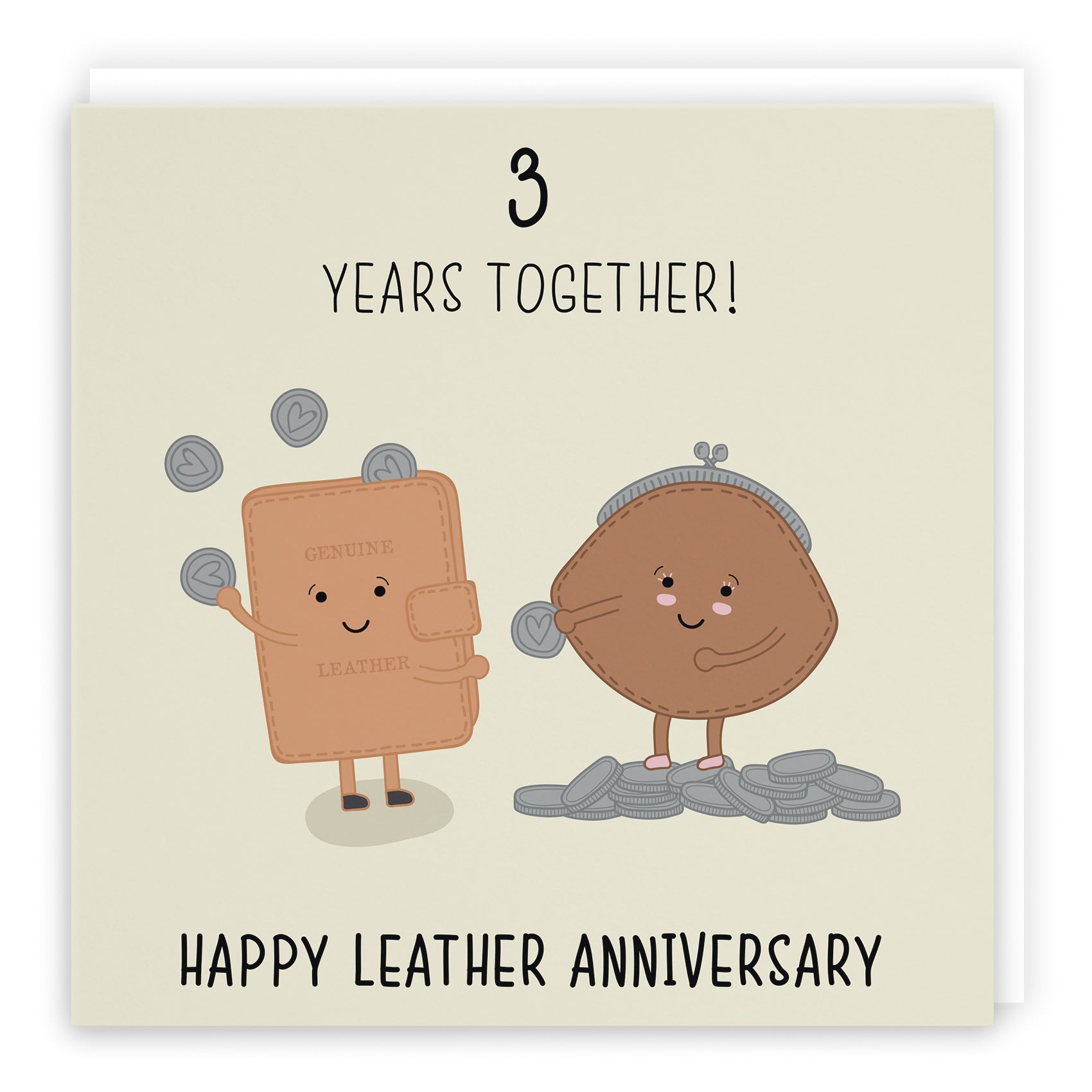 Cute Anniversary Card Iconic