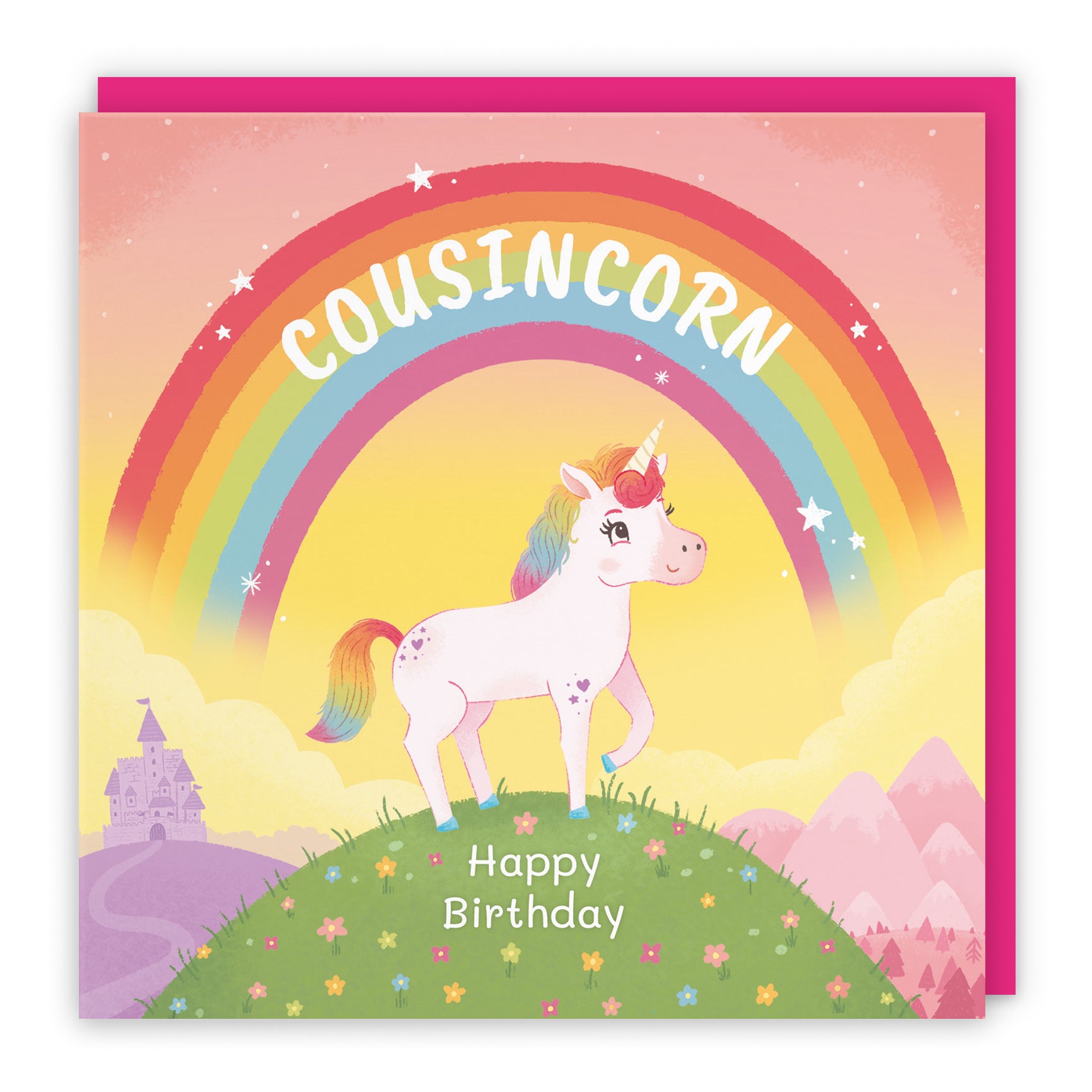 Unicorn Birthday Card Imagination