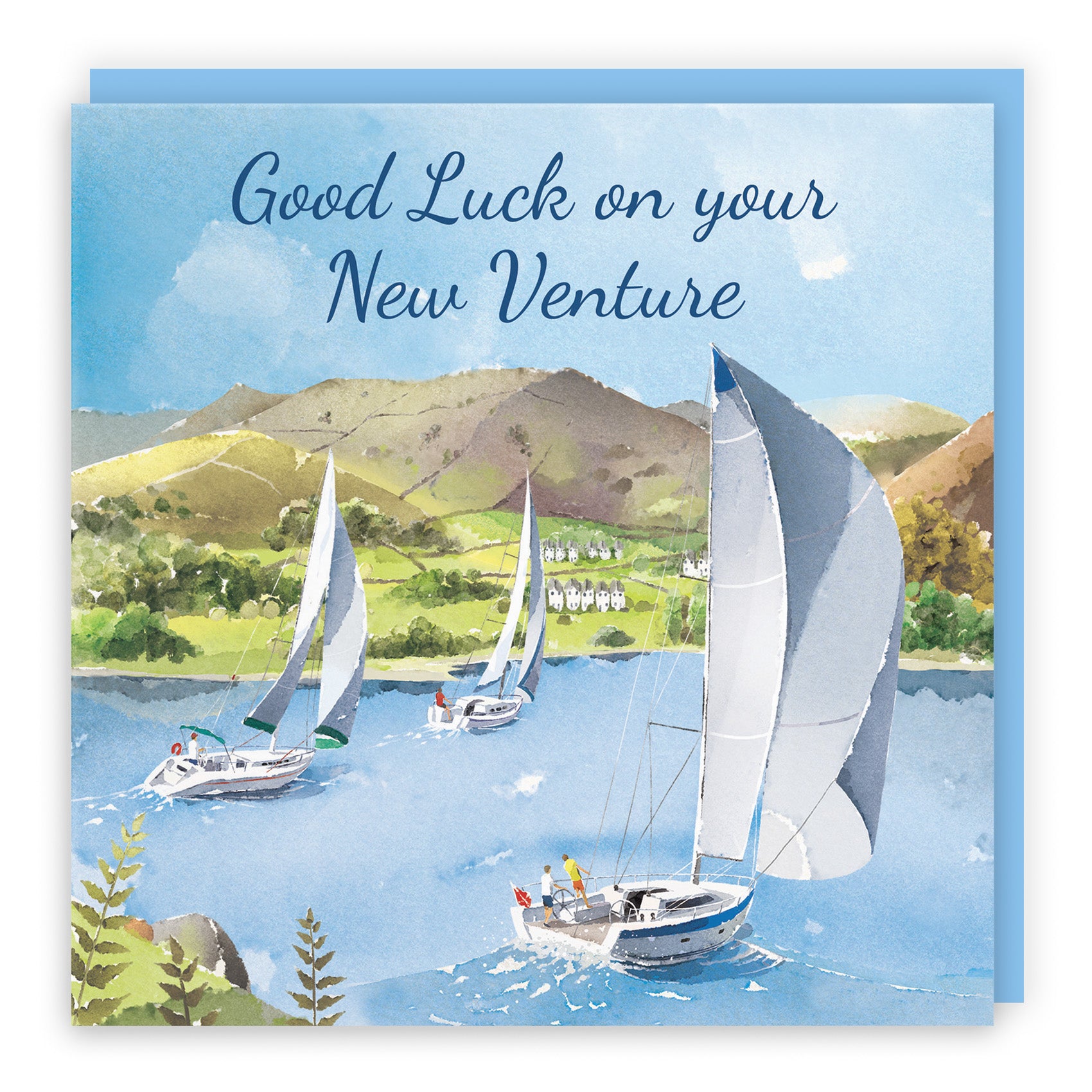 Sailing Boats Good Luck Card Milo's Gallery