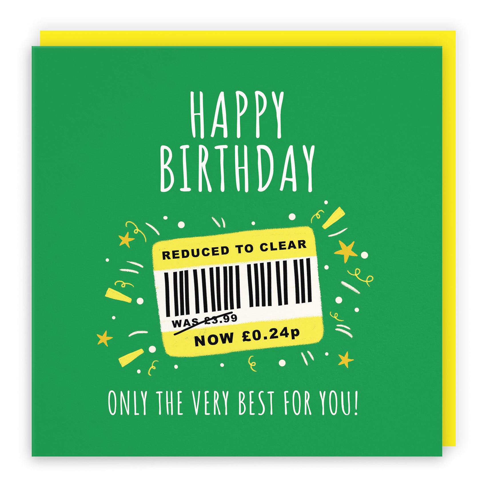Reduced To Clear Birthday Card Moments
