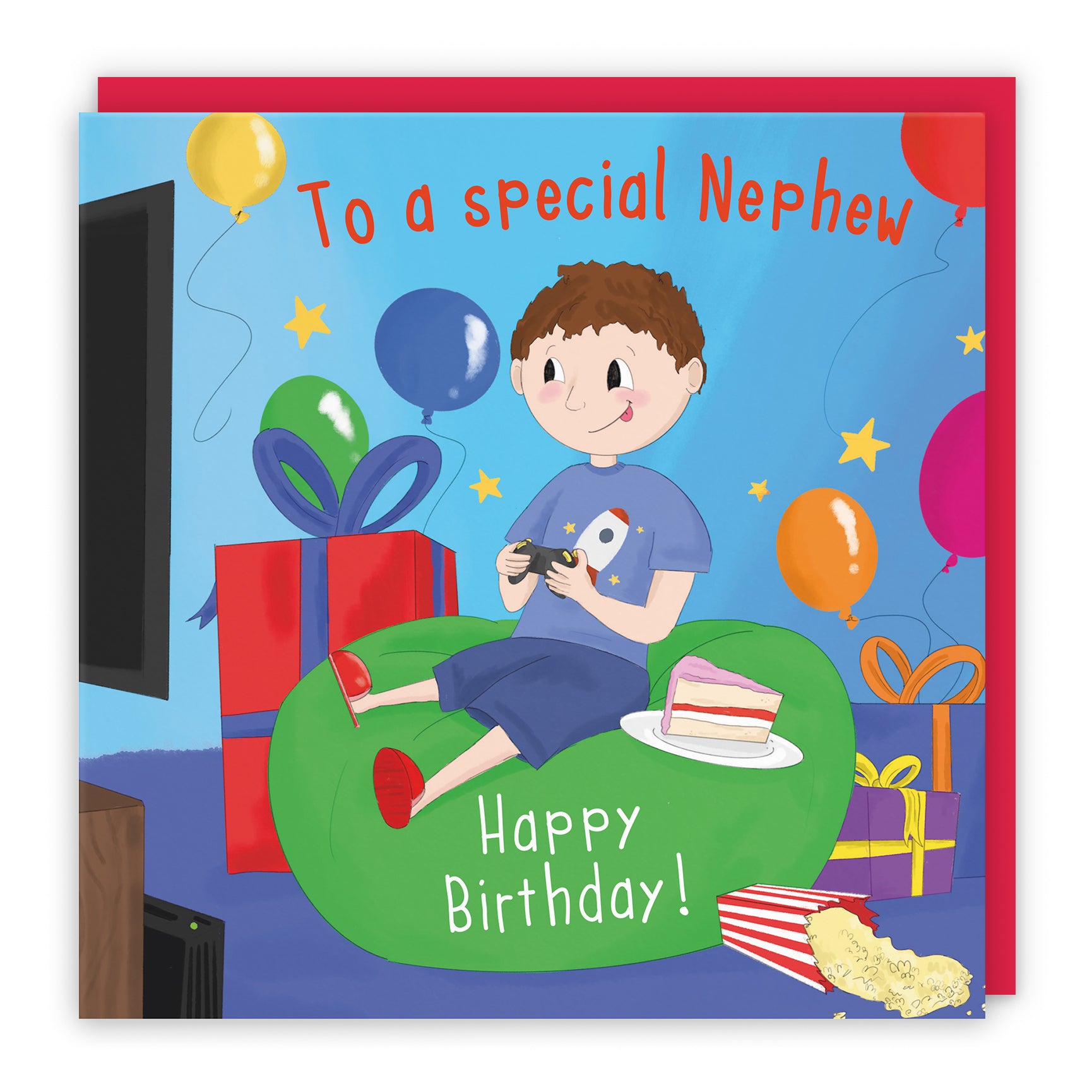 Gaming Birthday Card Adventurers