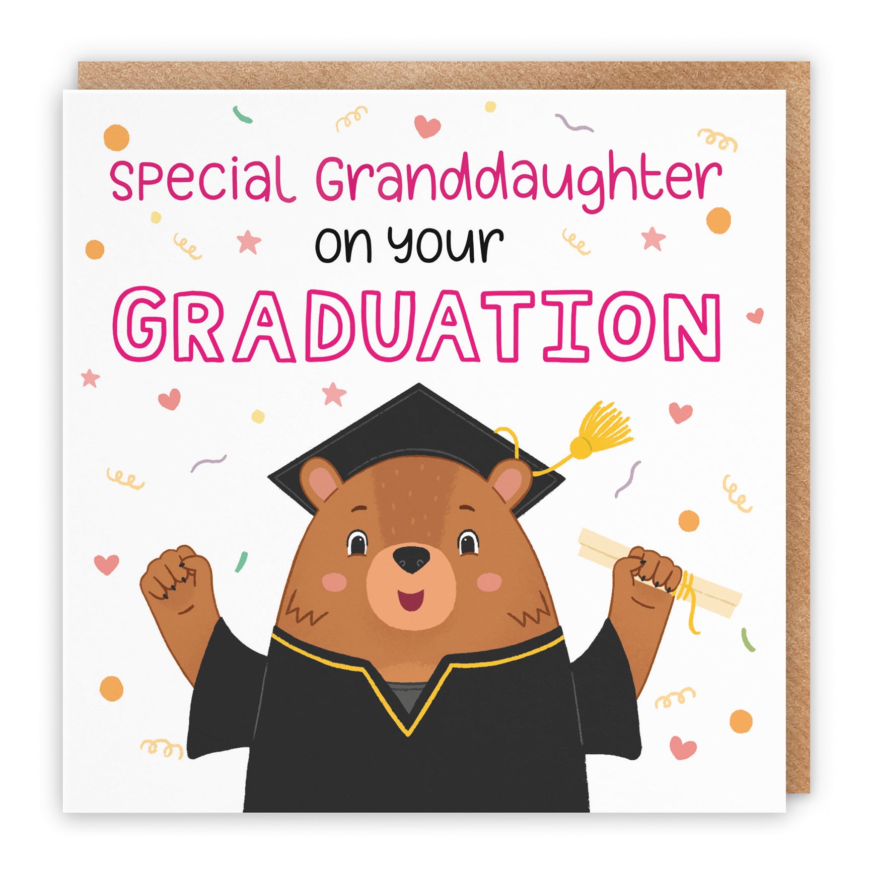 Graduation Card Cute Bears