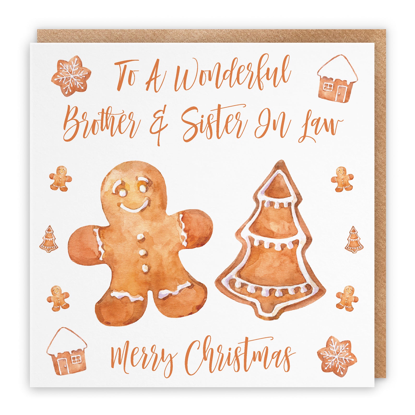 Christmas Card Gingerbread