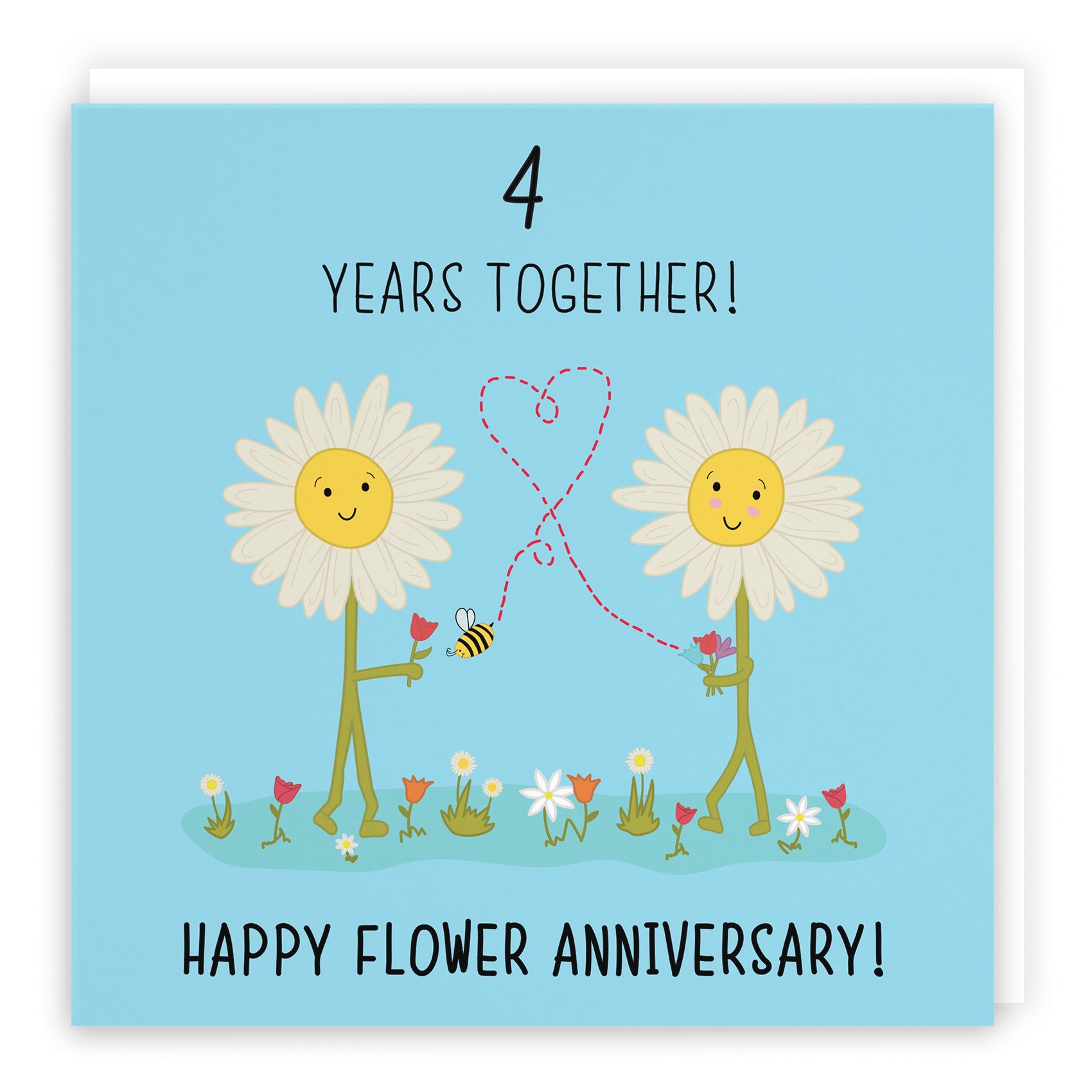 Cute Anniversary Card Iconic